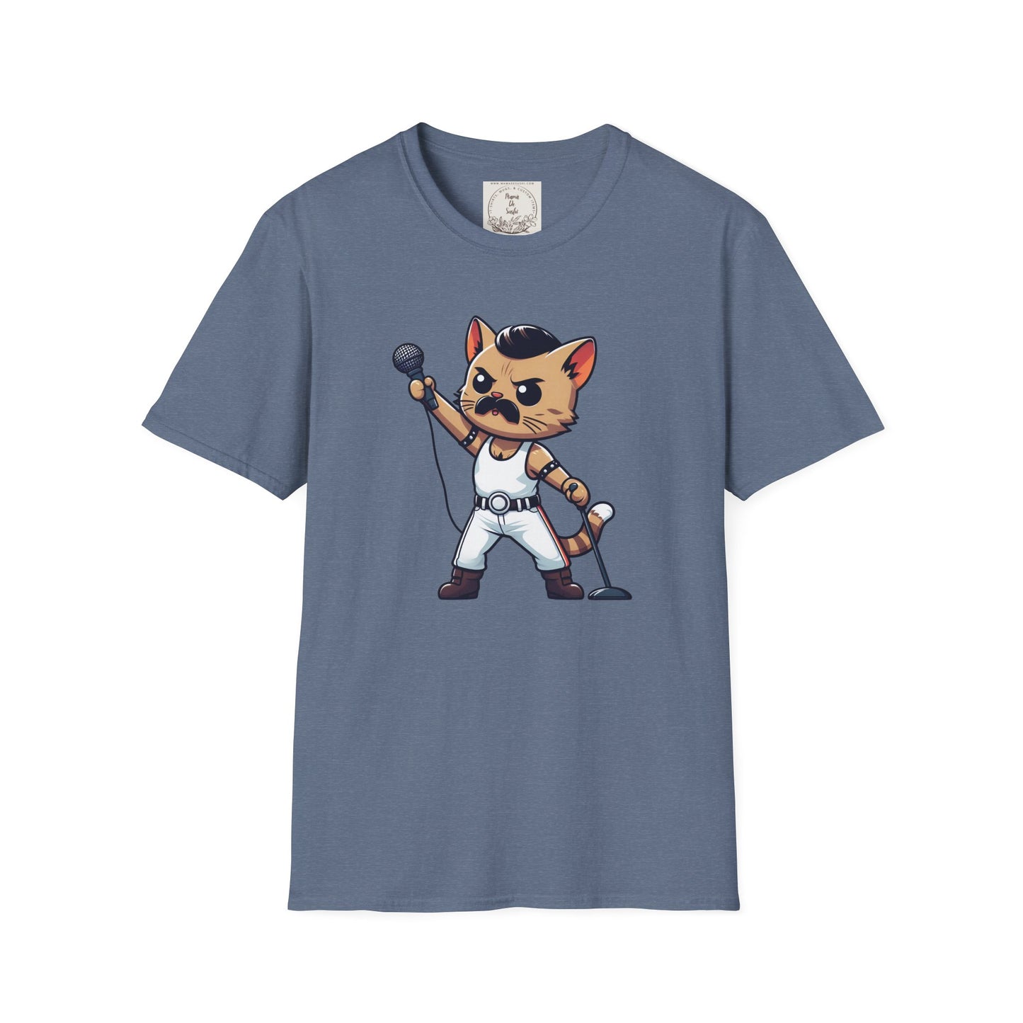 Kitty Mercury - Cat - Kitty - MamaDeSushi - Unisex Softstyle T-Shirt