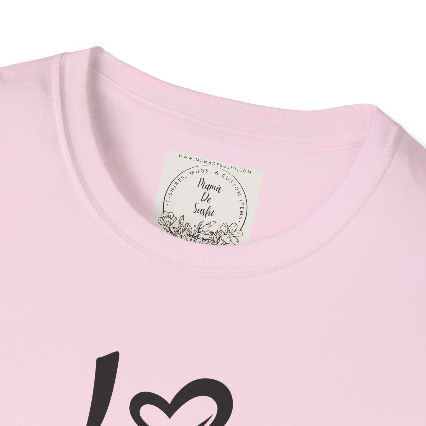 I heart Sushi - MamaDeSushi - Unisex Softstyle T-Shirt