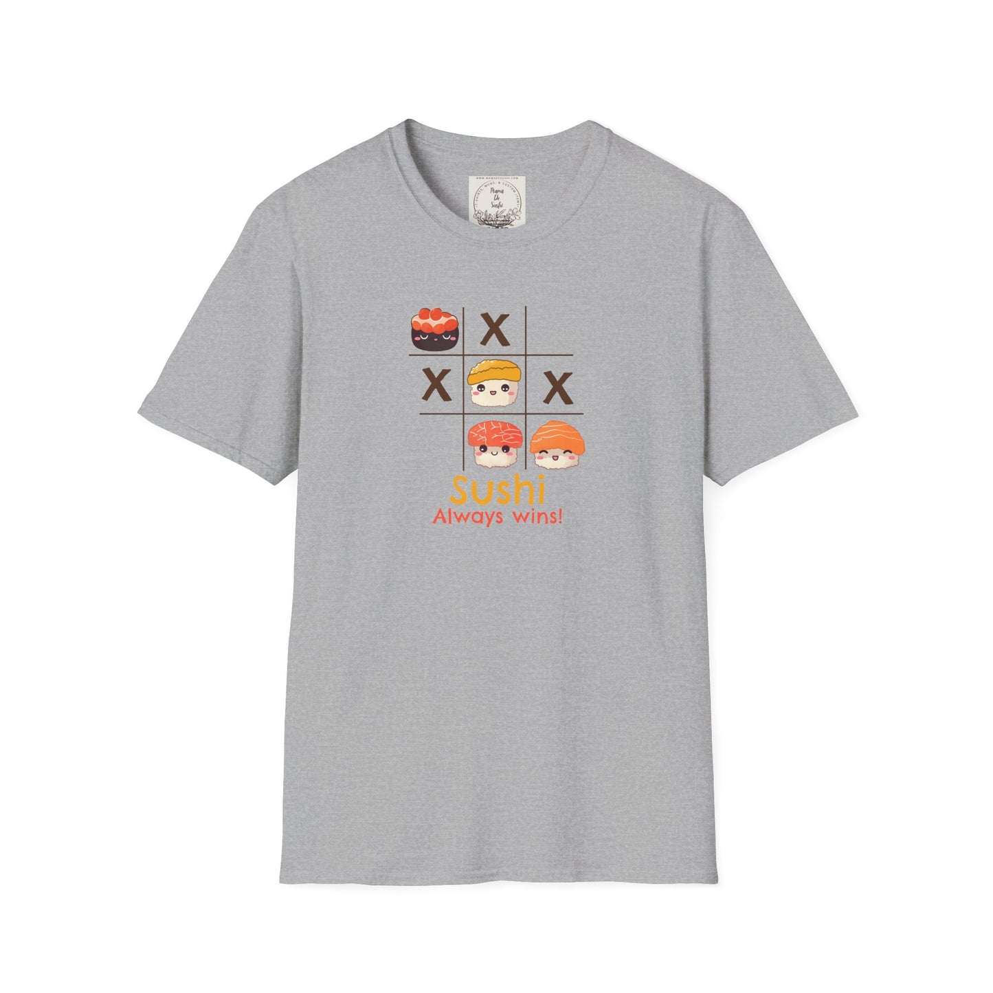 Sushi always wins - Sushi - MamaDeSushi - Unisex Softstyle T-Shirt