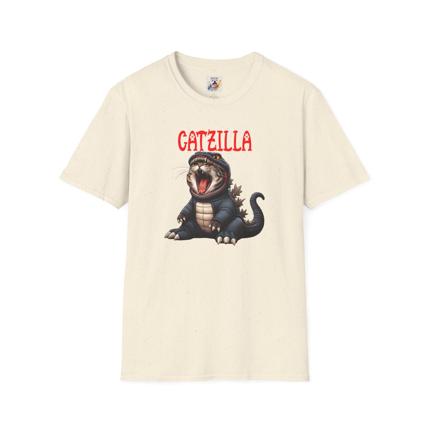 CatZilla - Cat - Kitty - MamaDeSushi - Unisex Softstyle T-Shirt