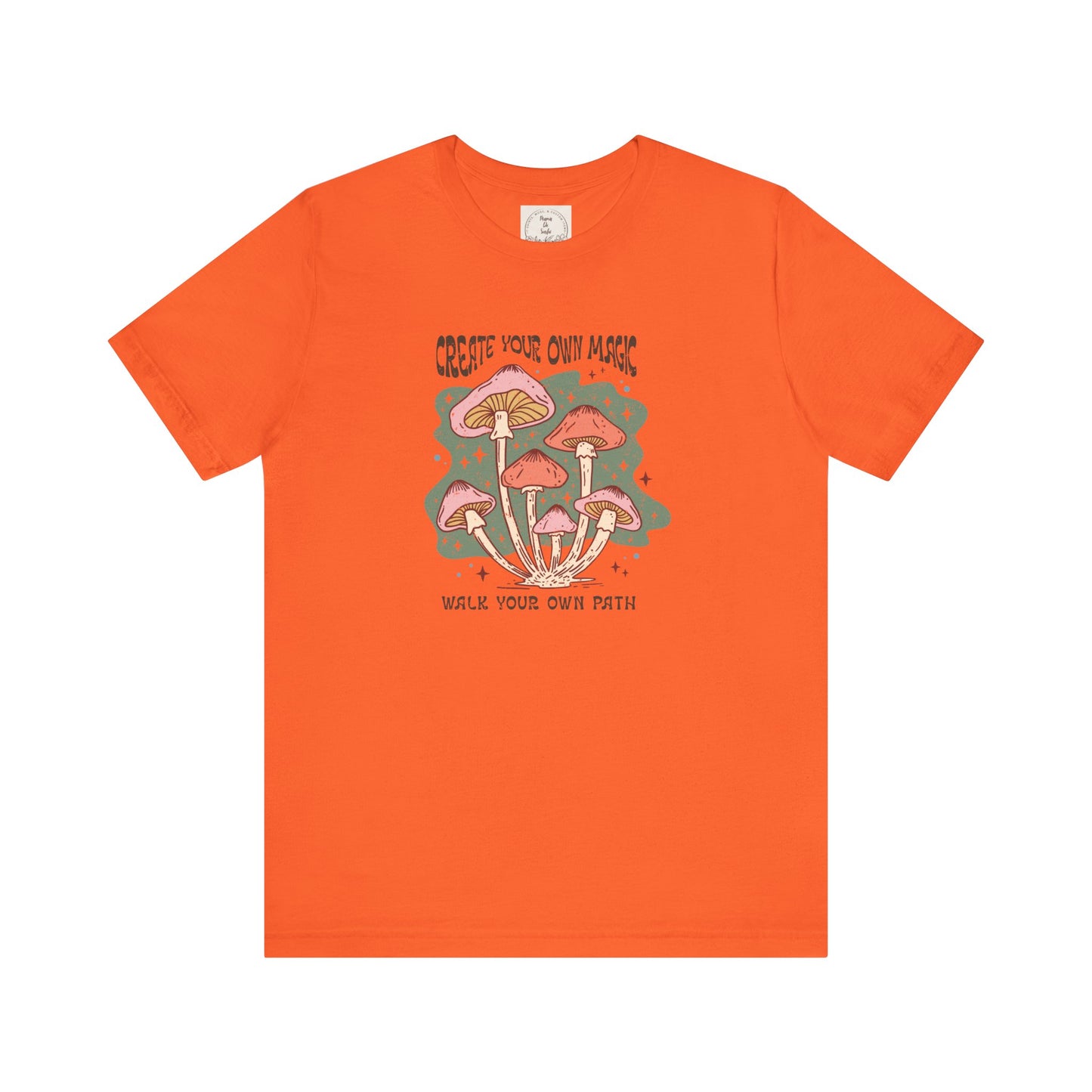 Create your own Magic walk your own path - Boho Retro - MamaDeSushi - Unisex Jersey Short Sleeve Tee