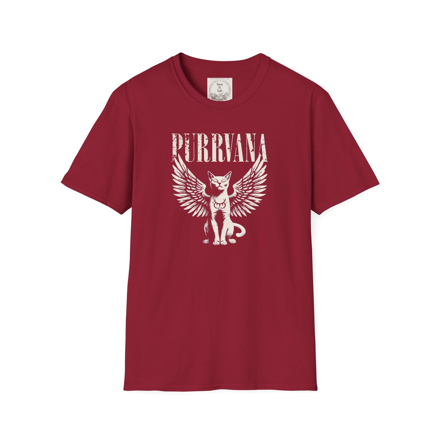 Purrvana - Cat - Kitty - MamaDeSushi - Unisex Softstyle T-Shirt