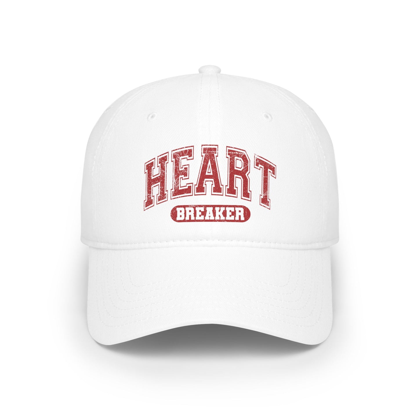 Low Profile Baseball Cap - Heart Breaker