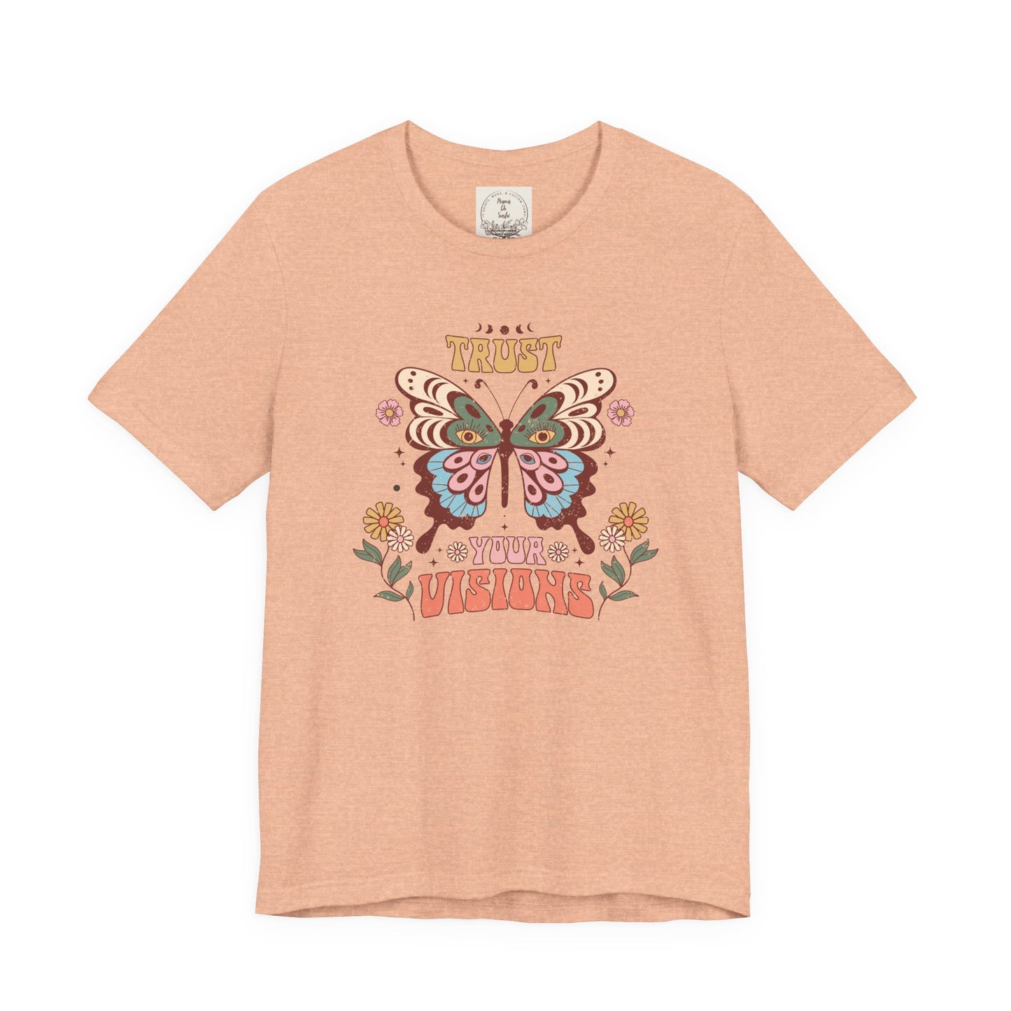 Trust Your Visions - Boho Retro - MamaDeSushi - Unisex Jersey Short Sleeve Tee