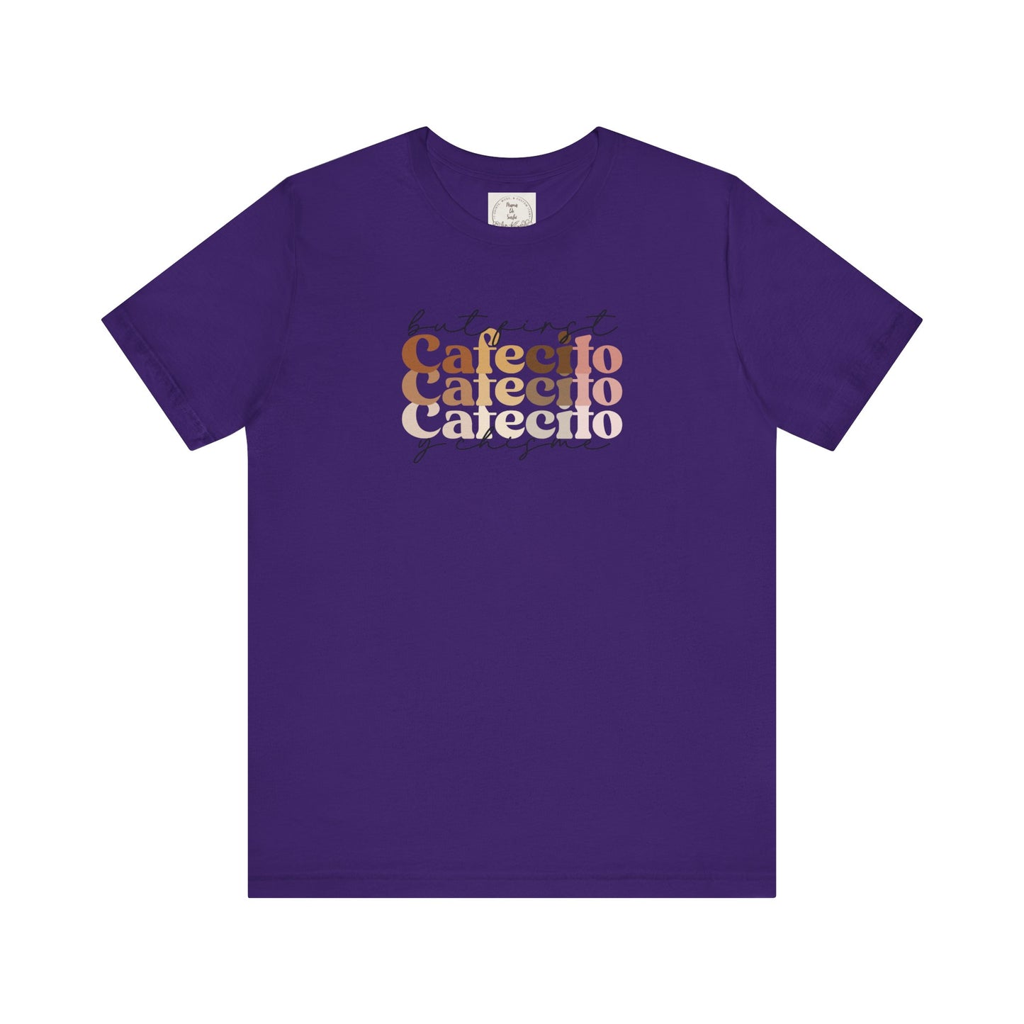 But first cafecito y chisme - Cafe y Conchas - MamaDeSushi - Unisex Jersey Short Sleeve Tee