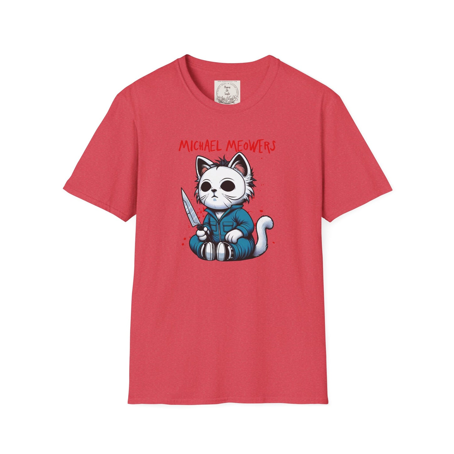 Michael Meowers - Cat - Kitty - MamaDeSushi - Unisex Softstyle T-Shirt