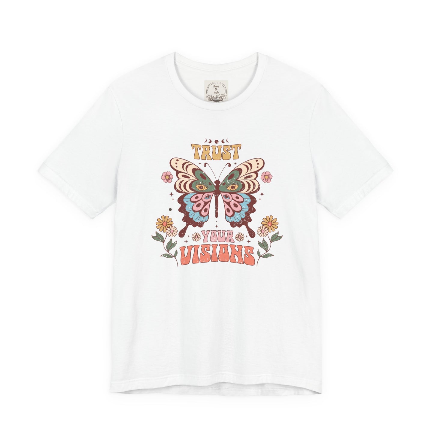 Trust Your Visions - Boho Retro - MamaDeSushi - Unisex Jersey Short Sleeve Tee