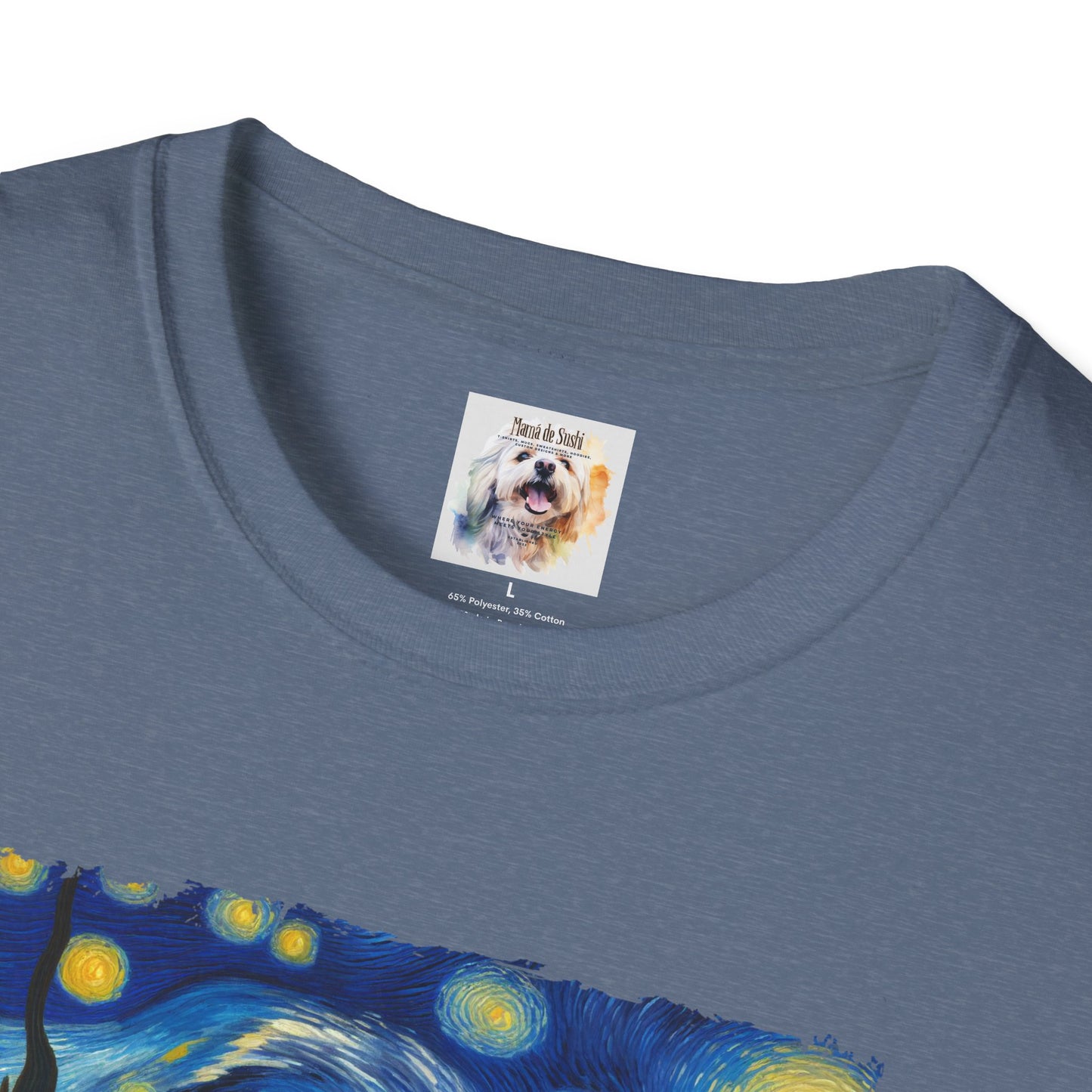 The BlackVang Cat - Kitty - MamaDeSushi - Unisex Softstyle T-Shirt
