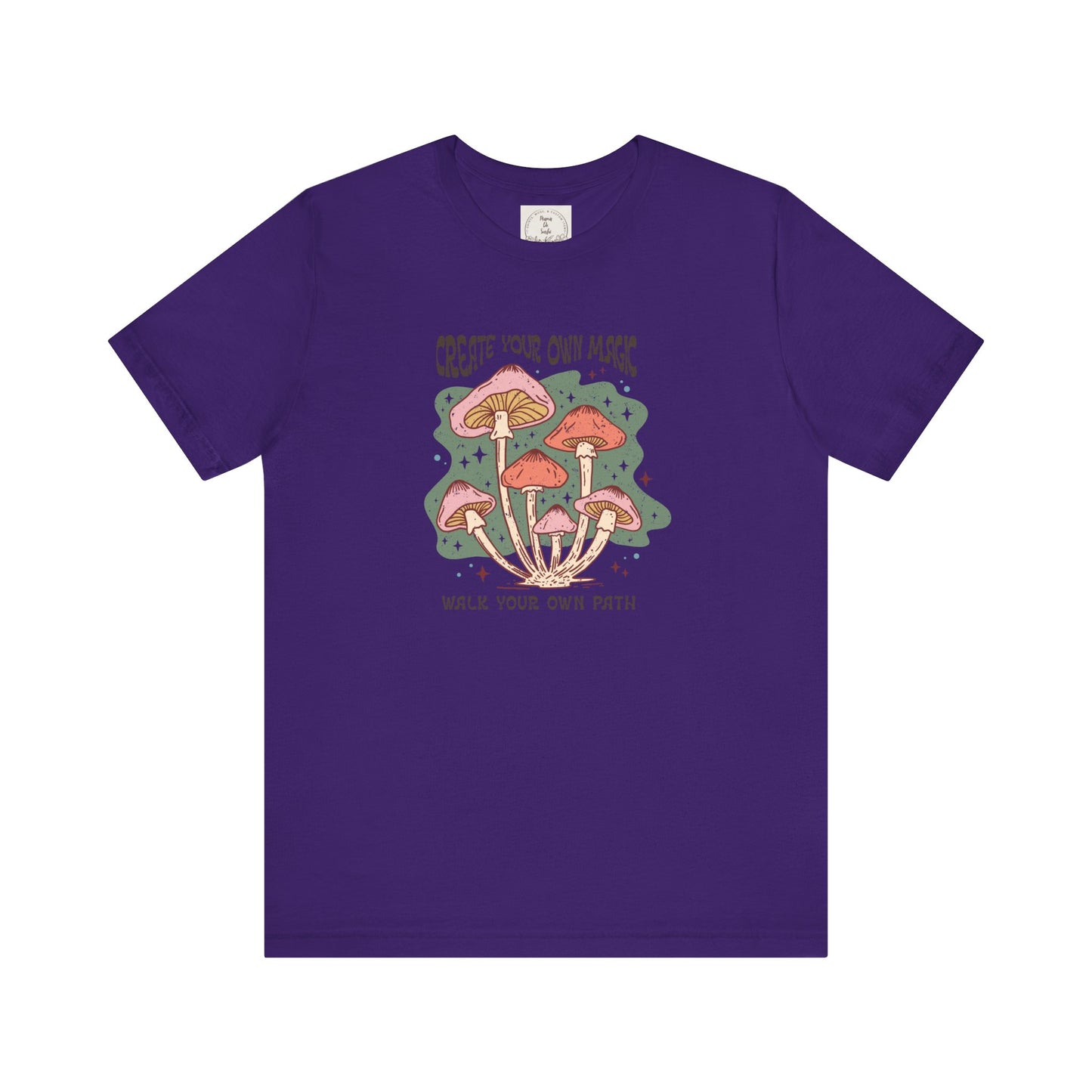 Create your own Magic walk your own path - Boho Retro - MamaDeSushi - Unisex Jersey Short Sleeve Tee