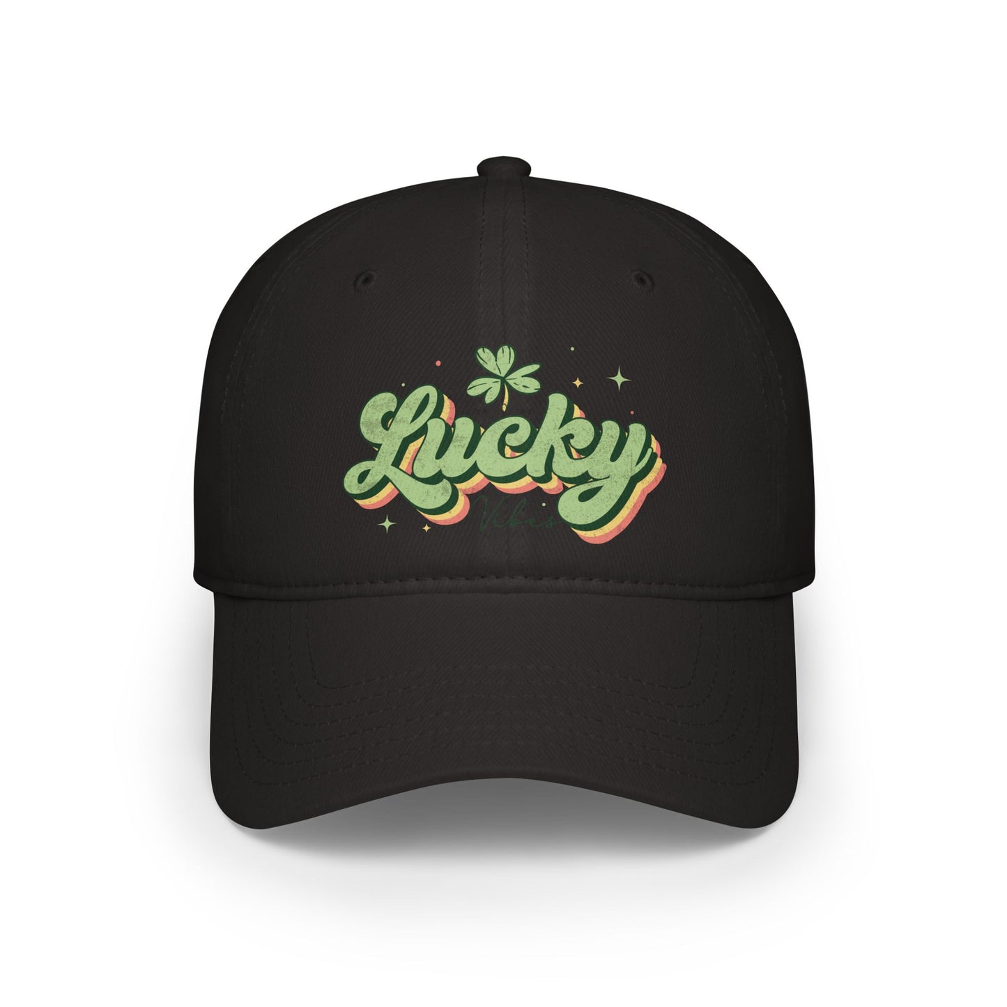 Low Profile Baseball Cap - Lucky Vibes