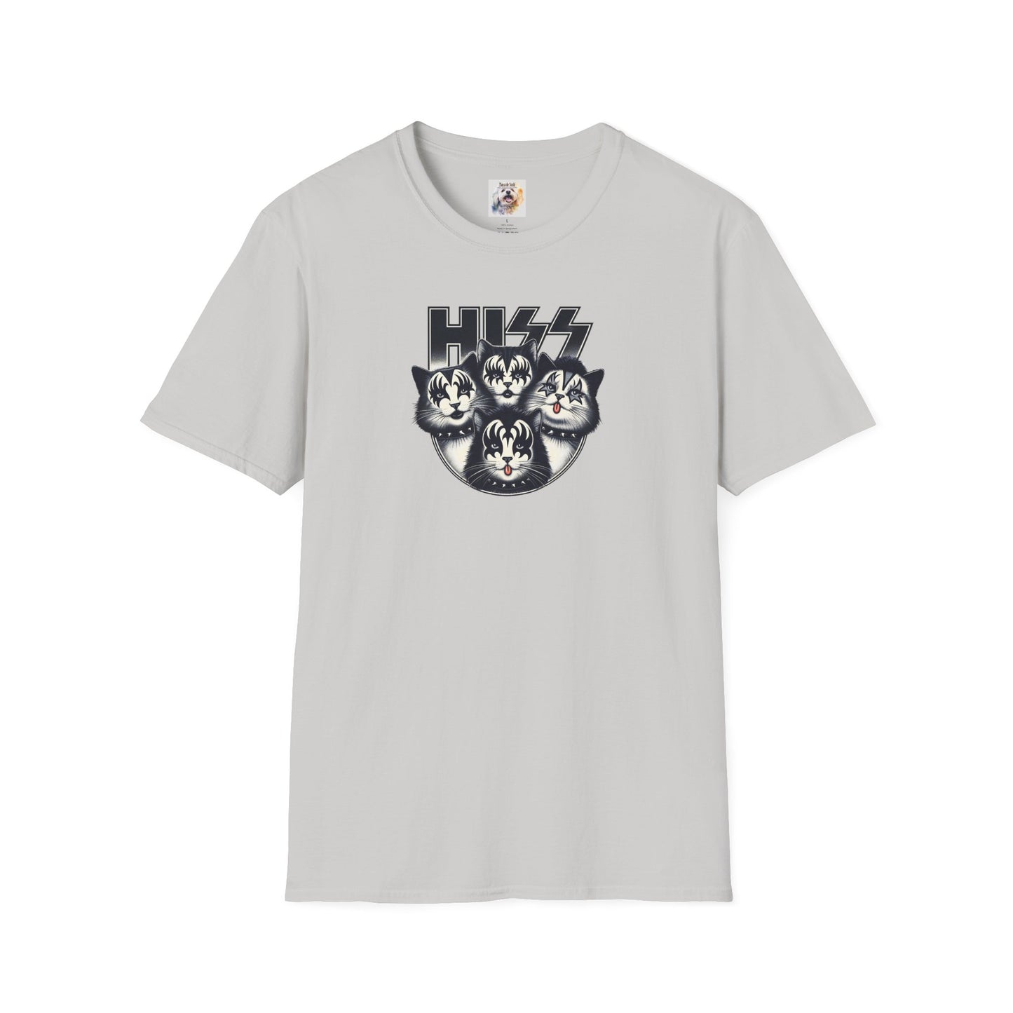 HIZZ - Cat - Kitty - MamaDeSushi - Unisex Softstyle T-Shirt