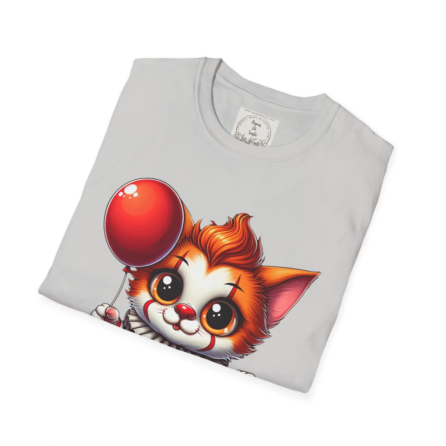 CA-IT Cat - Kitty - MamaDeSushi - Unisex Softstyle T-Shirt