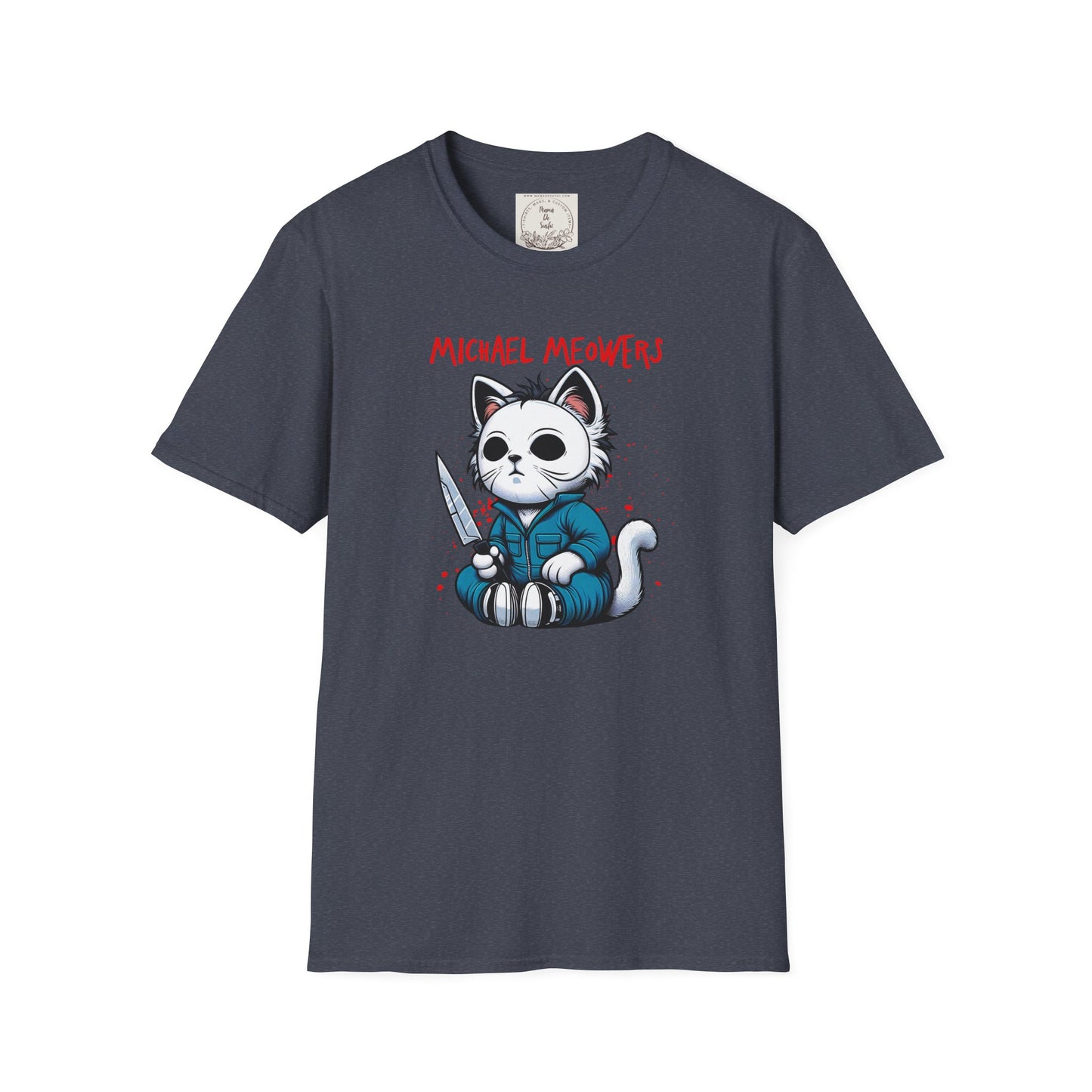 Michael Meowers - Cat - Kitty - MamaDeSushi - Unisex Softstyle T-Shirt