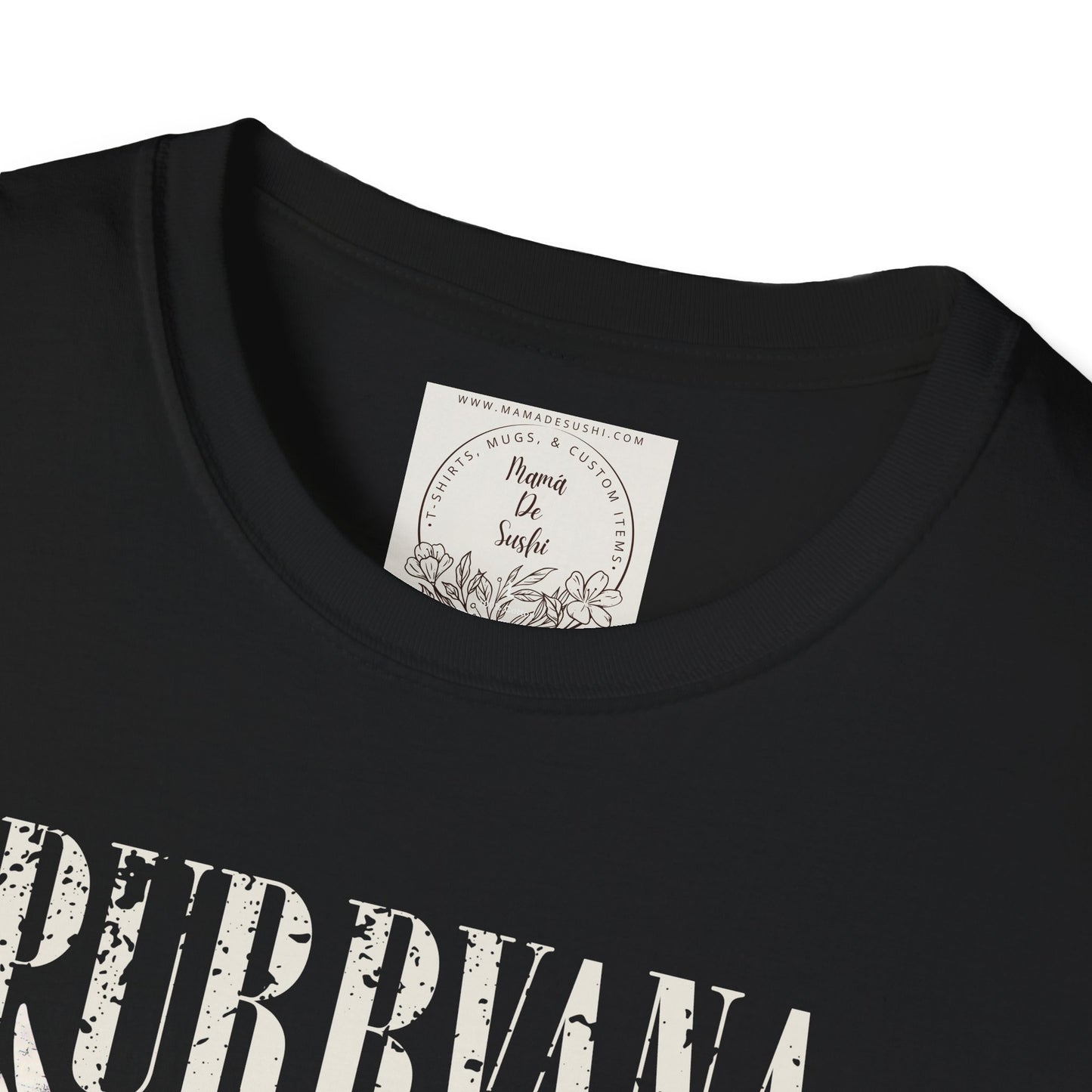 Purrvana - Cat - Kitty - MamaDeSushi - Unisex Softstyle T-Shirt