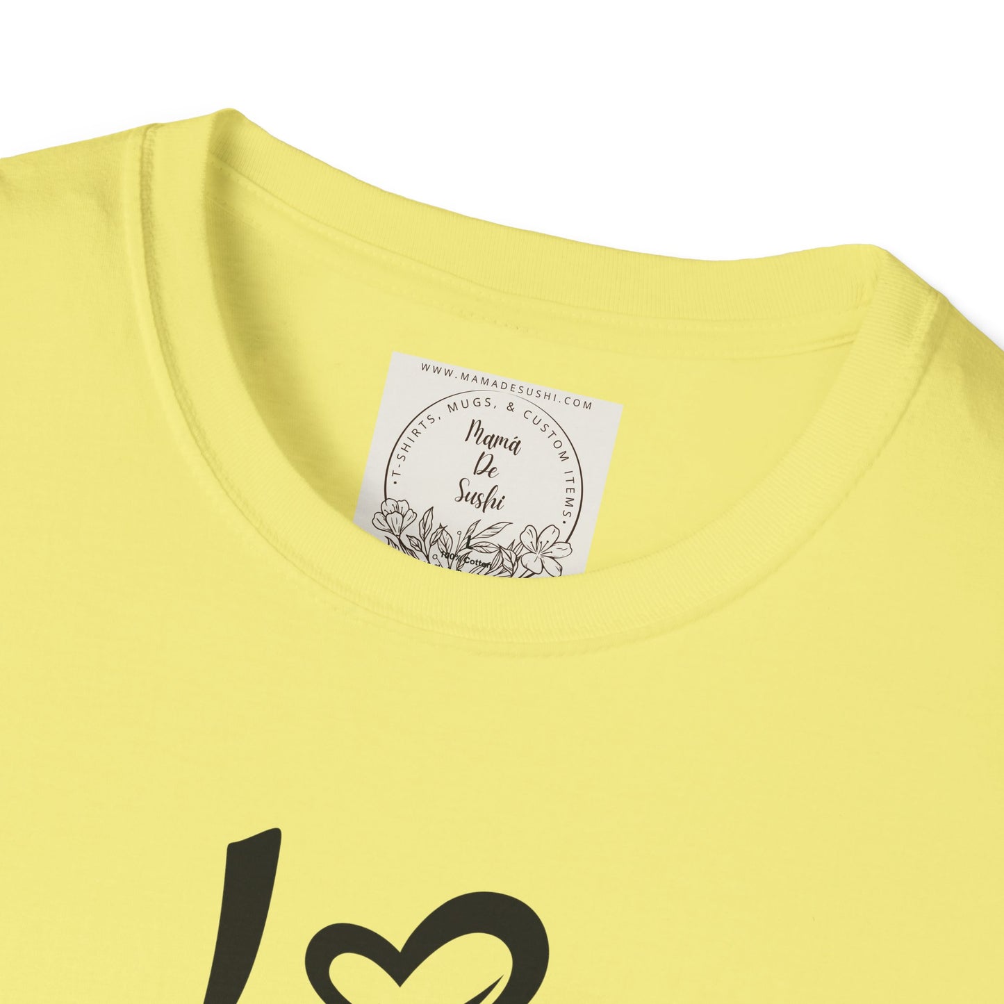 I heart Sushi - MamaDeSushi - Unisex Softstyle T-Shirt