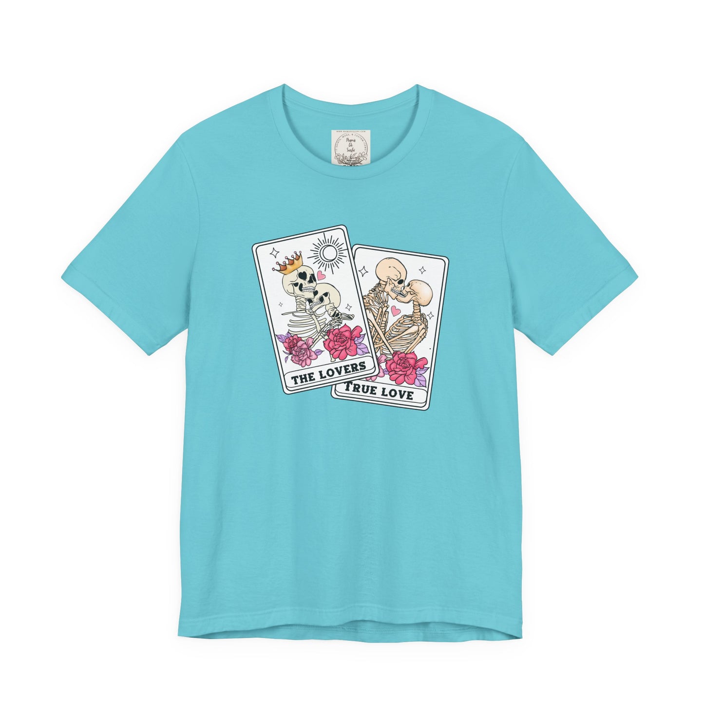 The Lovers, True Love - Cards & Hearts - MamaDeSushi - Women's Favorite Tee
