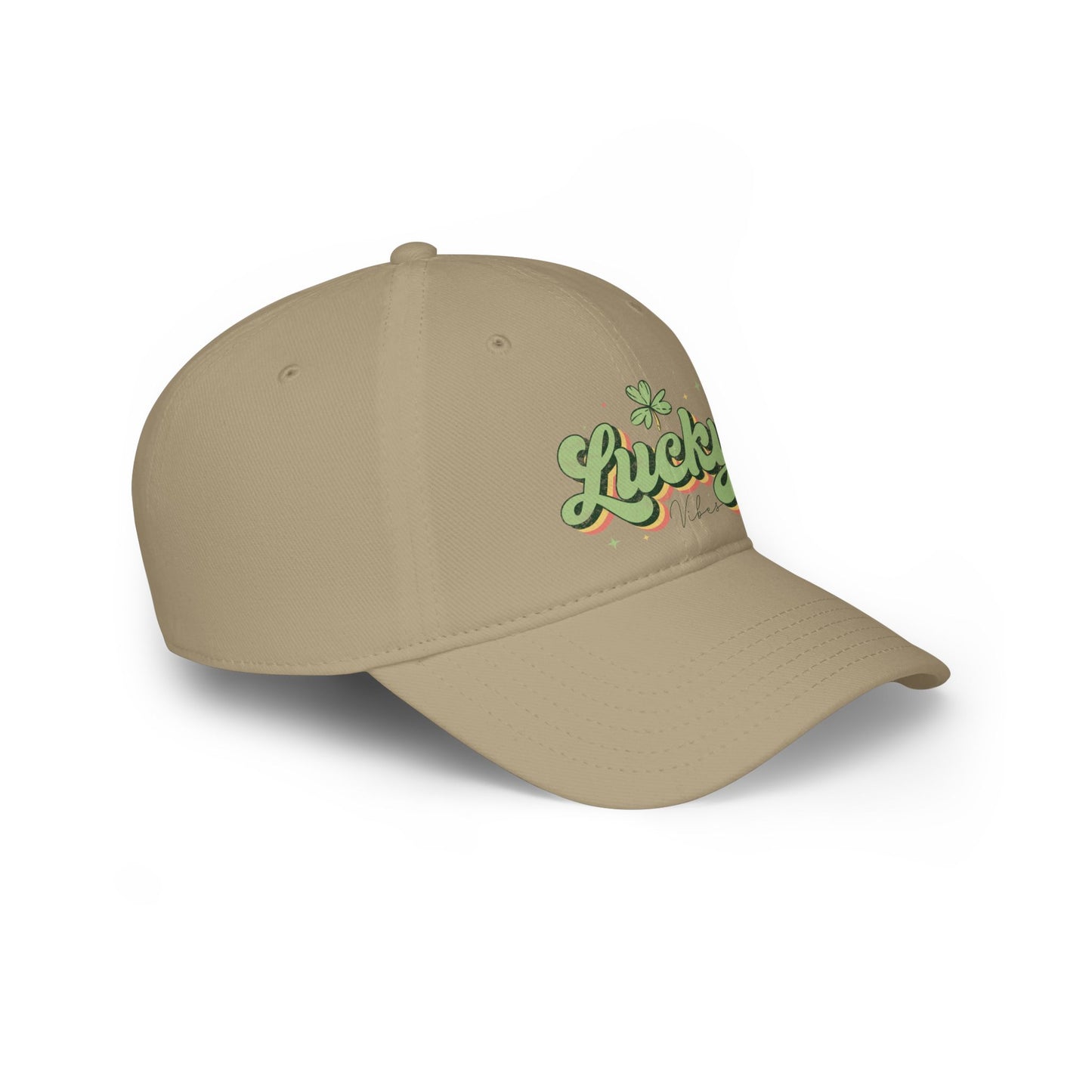 Low Profile Baseball Cap - Lucky Vibes