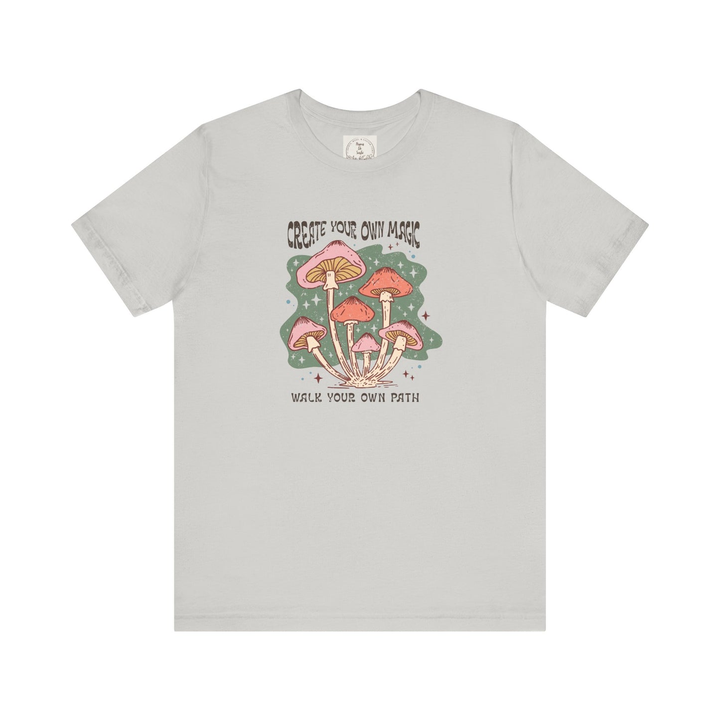Create your own Magic walk your own path - Boho Retro - MamaDeSushi - Unisex Jersey Short Sleeve Tee