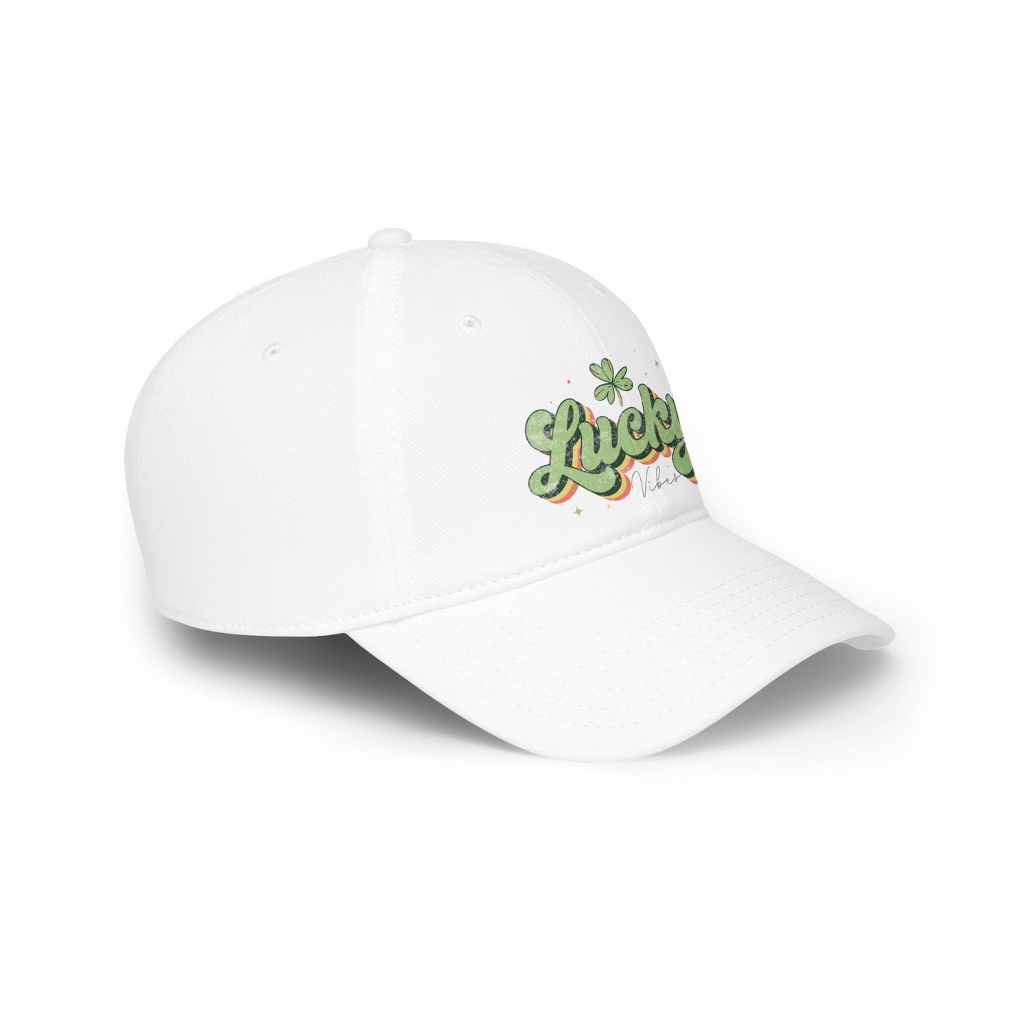 Low Profile Baseball Cap - Lucky Vibes