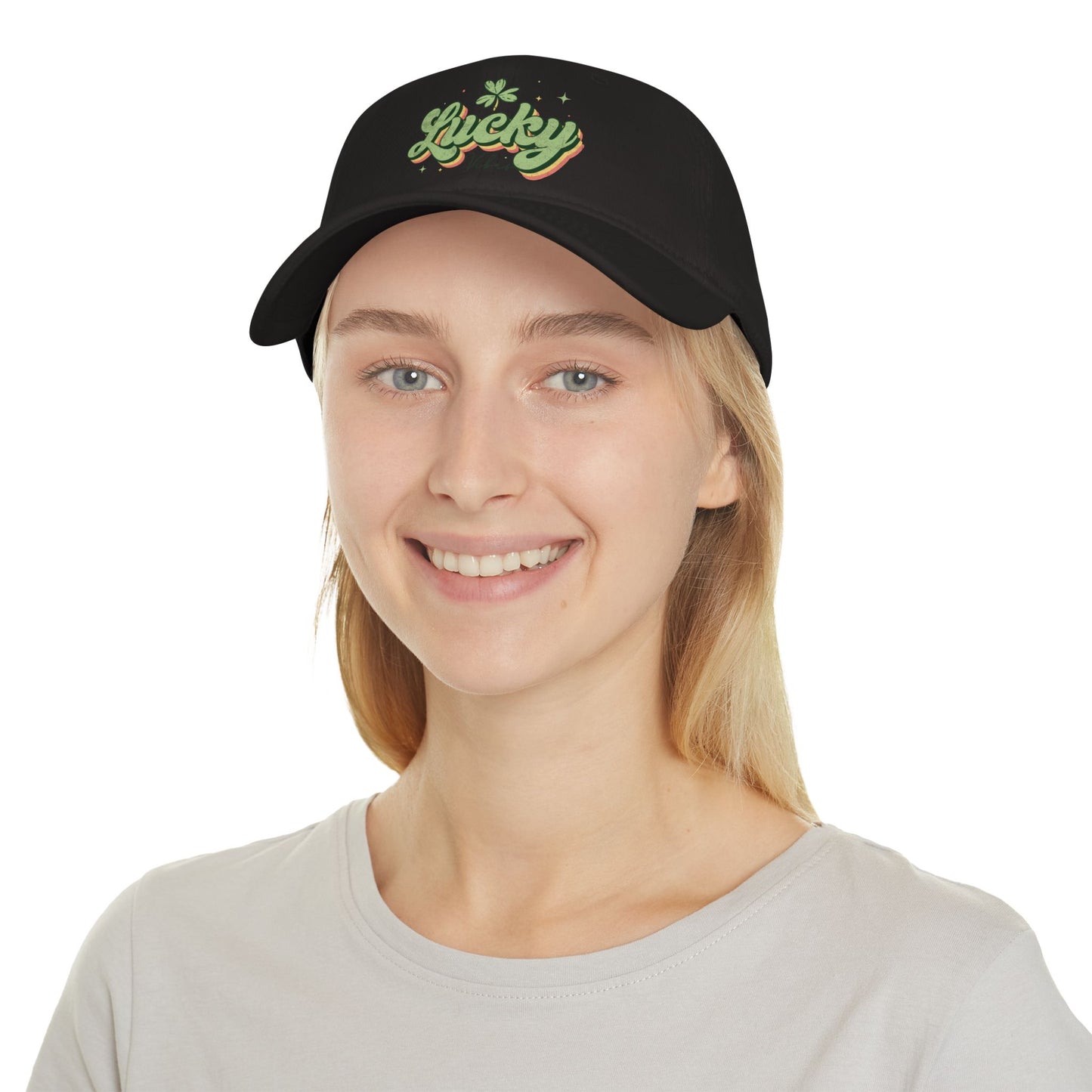 Low Profile Baseball Cap - Lucky Vibes