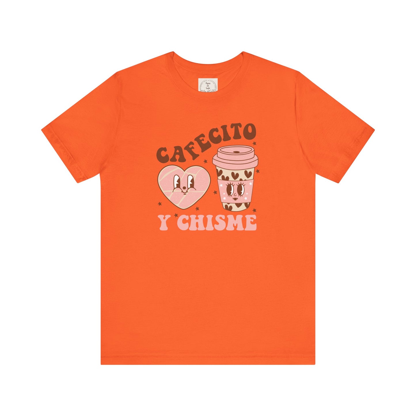 Cafecito y Chisme - Cafe Y Conchas - MamaDeSushi - Unisex Jersey Short Sleeve Tee