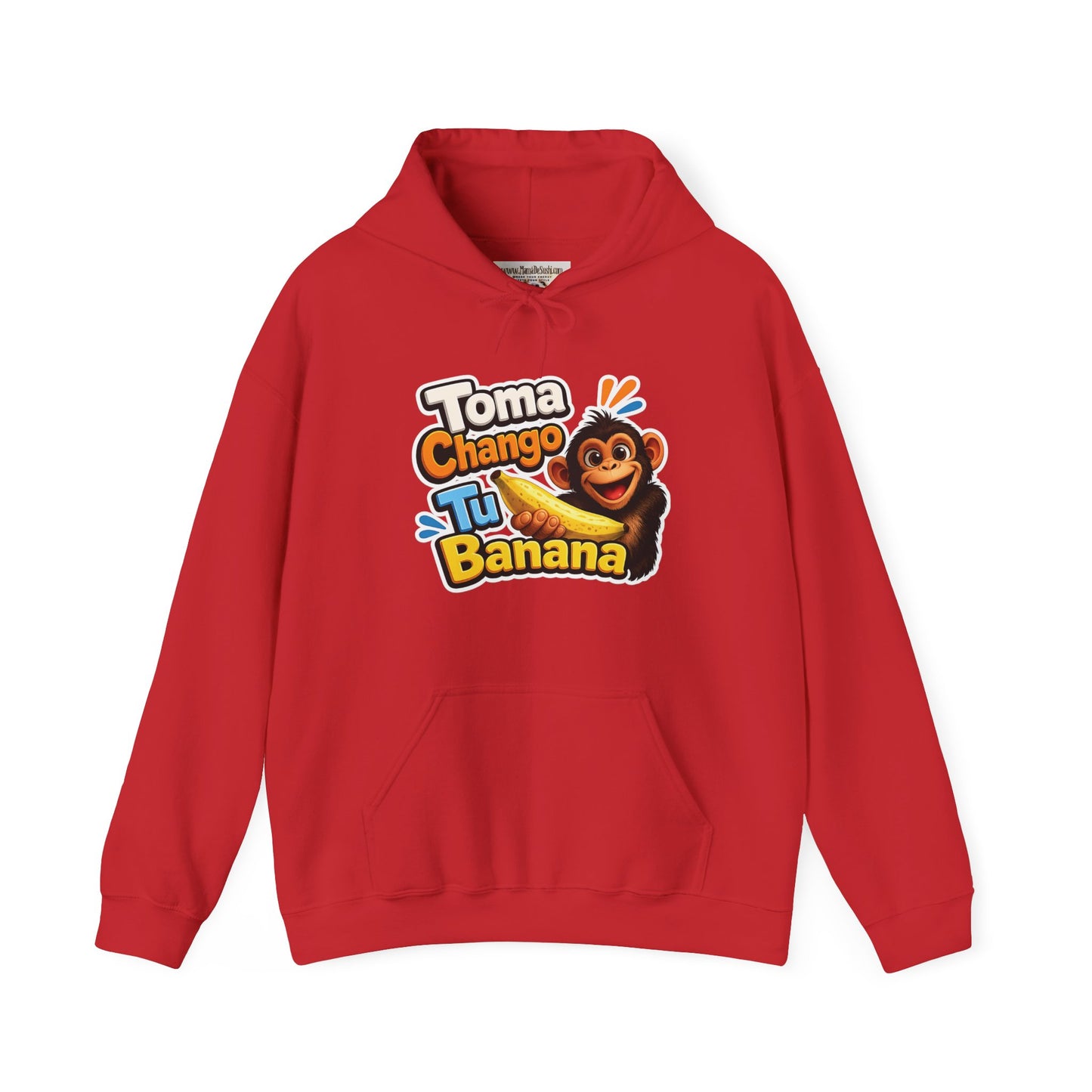 Unisex Heavy Blend™ Hooded Sweatshirt - Toma Chango Tu Banana