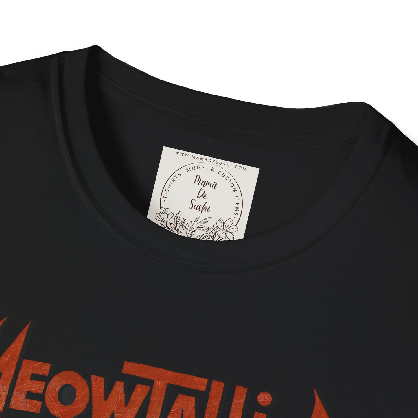 MeowTallicA Cat - Kitty - MamaDeSushi - Unisex Softstyle T-Shirt