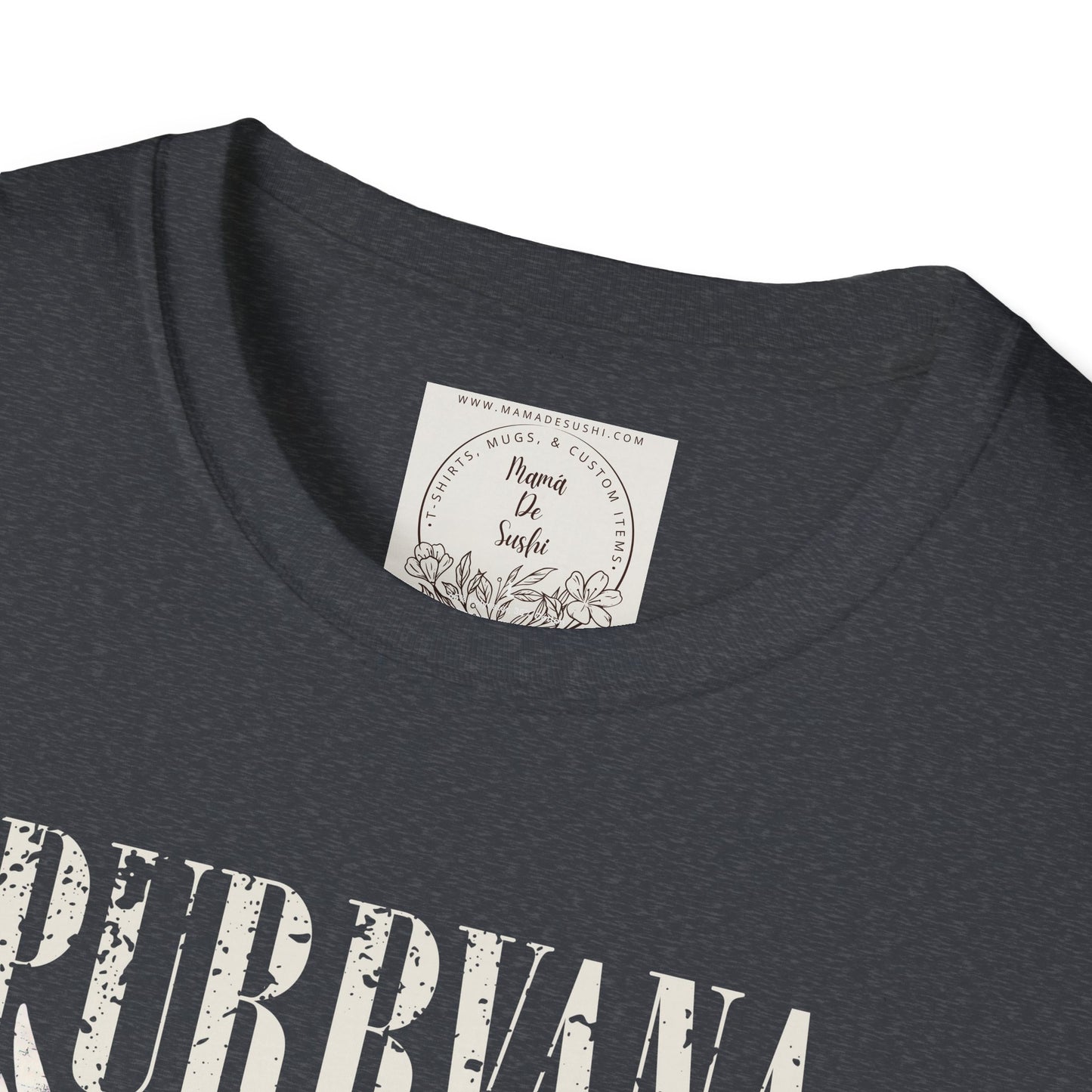 Purrvana - Cat - Kitty - MamaDeSushi - Unisex Softstyle T-Shirt
