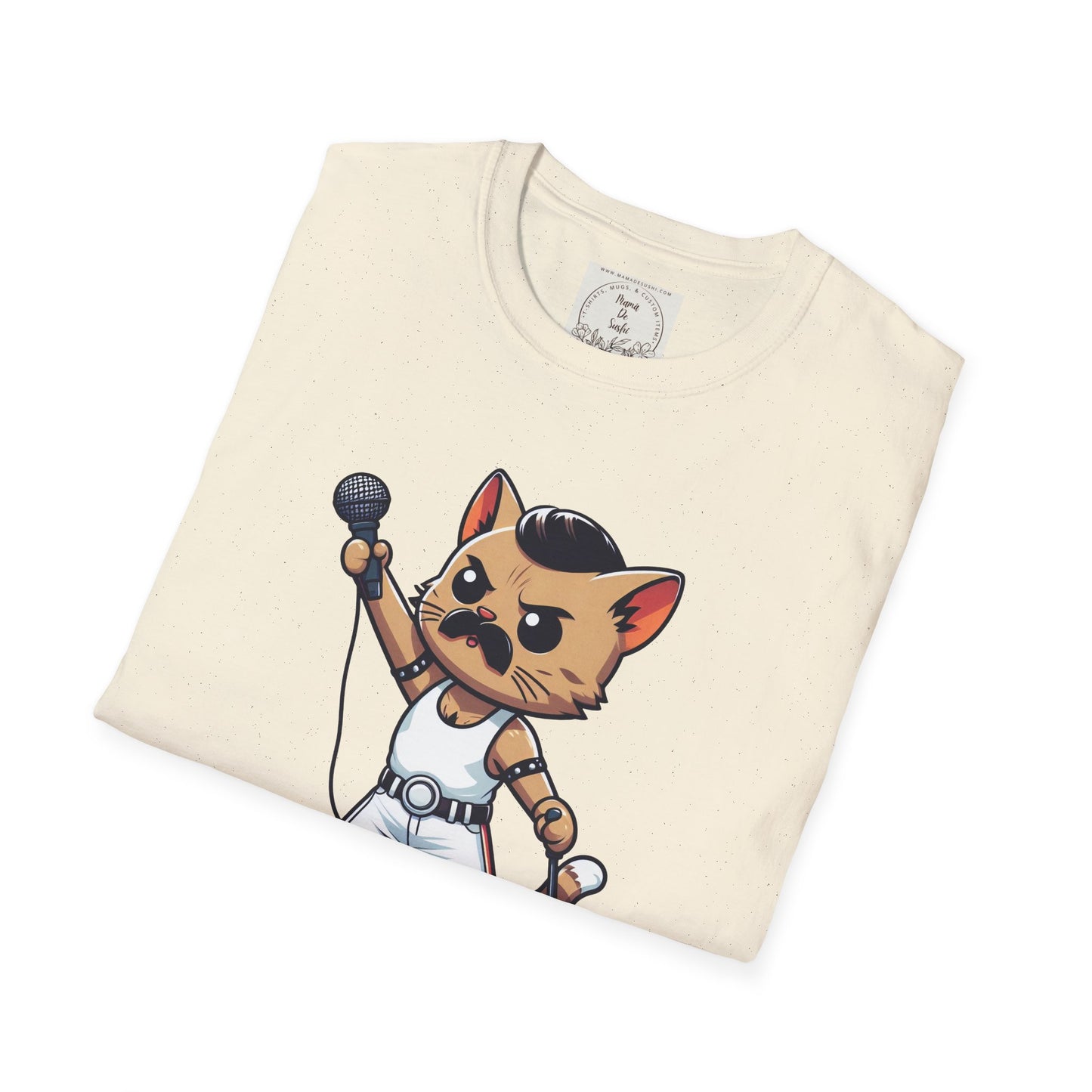 Kitty Mercury - Cat - Kitty - MamaDeSushi - Unisex Softstyle T-Shirt