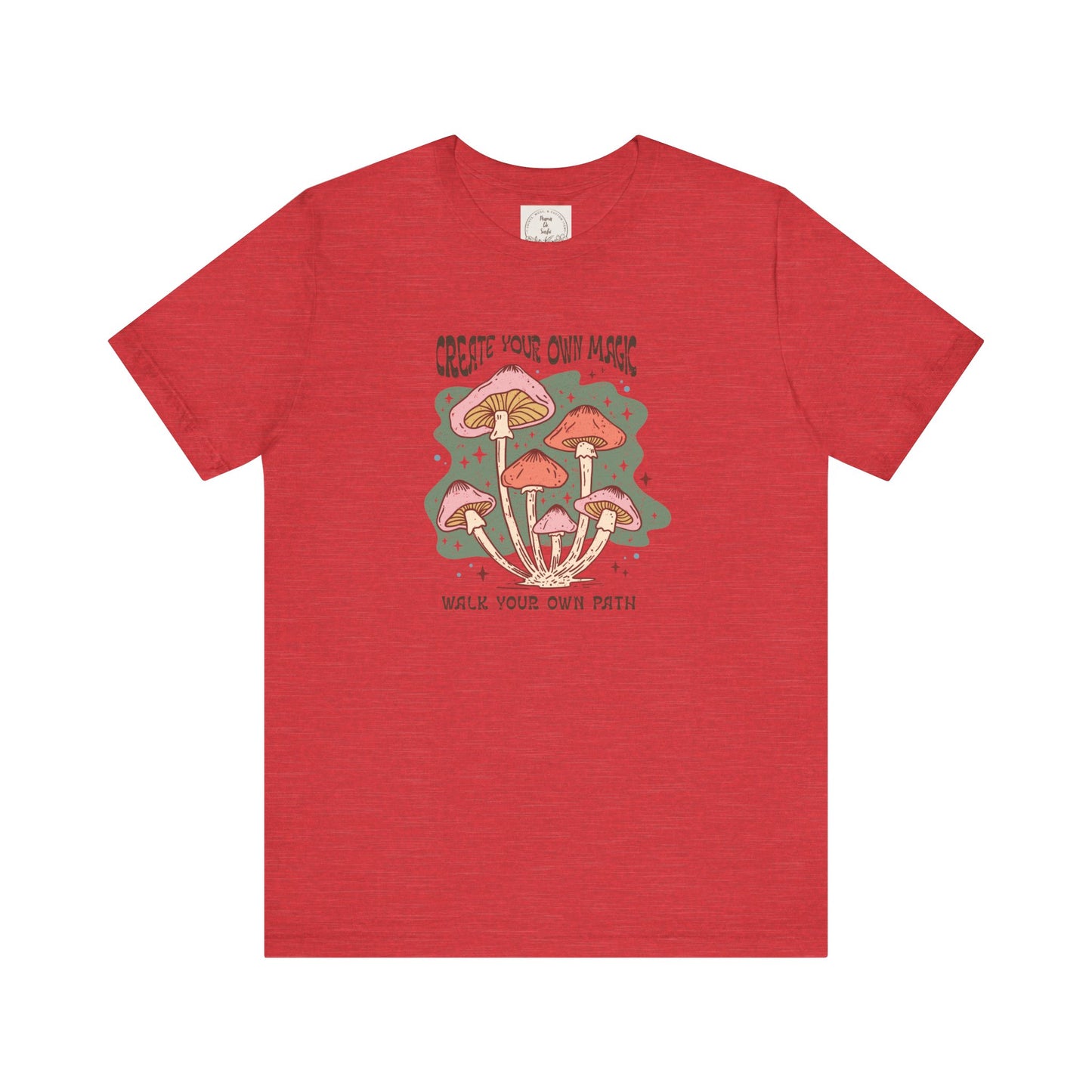 Create your own Magic walk your own path - Boho Retro - MamaDeSushi - Unisex Jersey Short Sleeve Tee