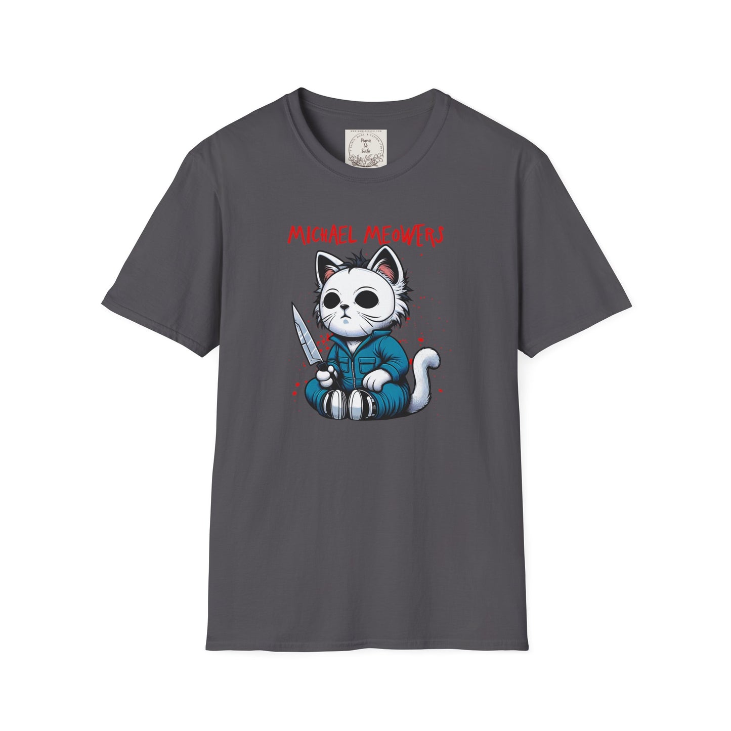 Michael Meowers - Cat - Kitty - MamaDeSushi - Unisex Softstyle T-Shirt