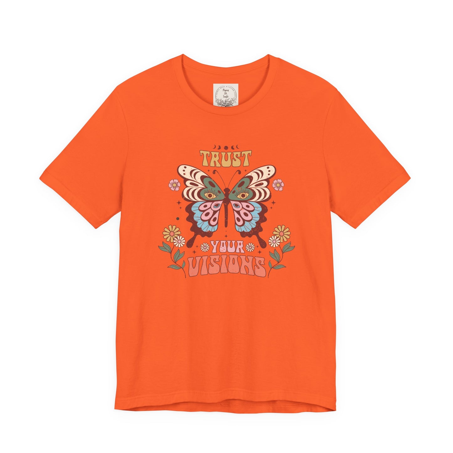 Trust Your Visions - Boho Retro - MamaDeSushi - Unisex Jersey Short Sleeve Tee