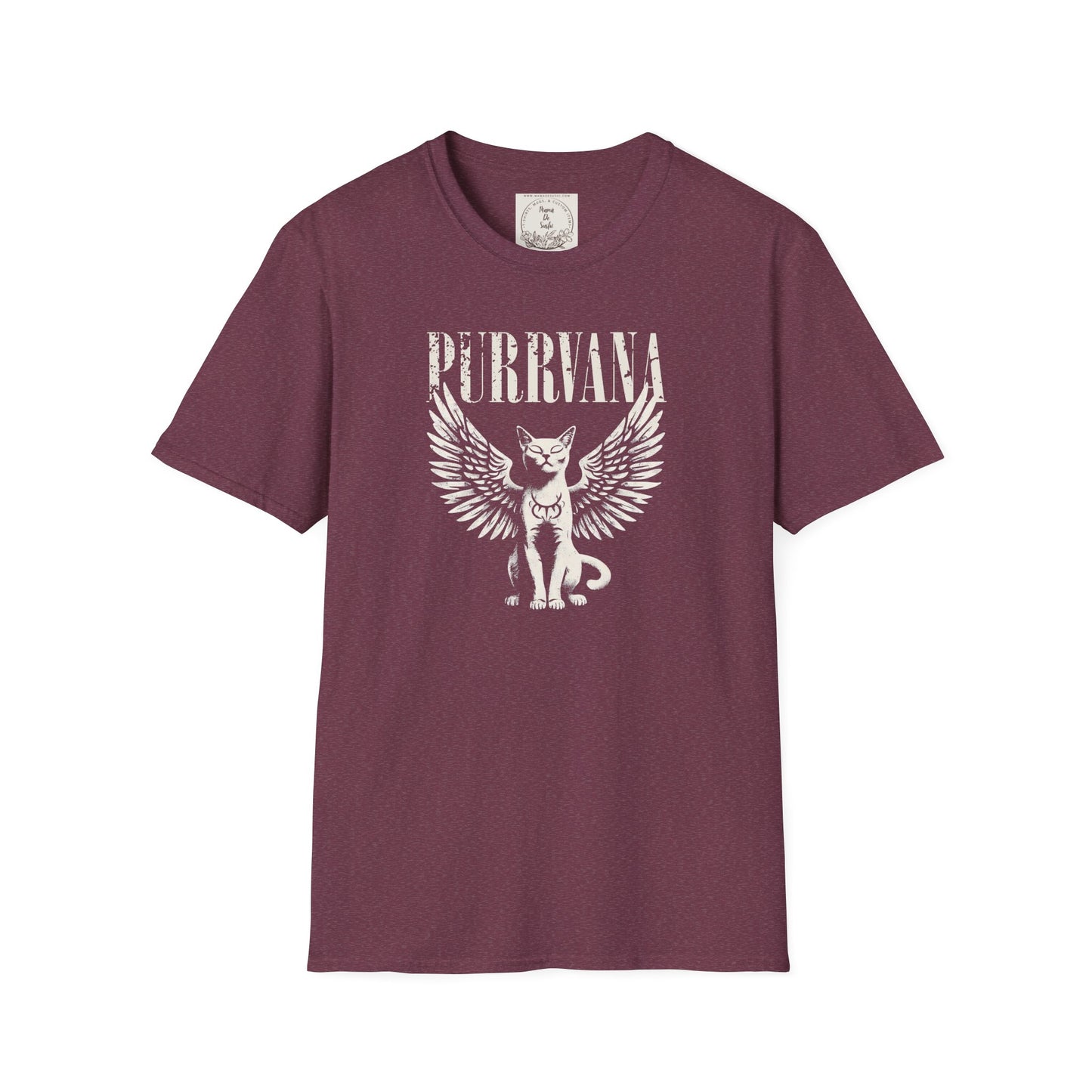 Purrvana - Cat - Kitty - MamaDeSushi - Unisex Softstyle T-Shirt