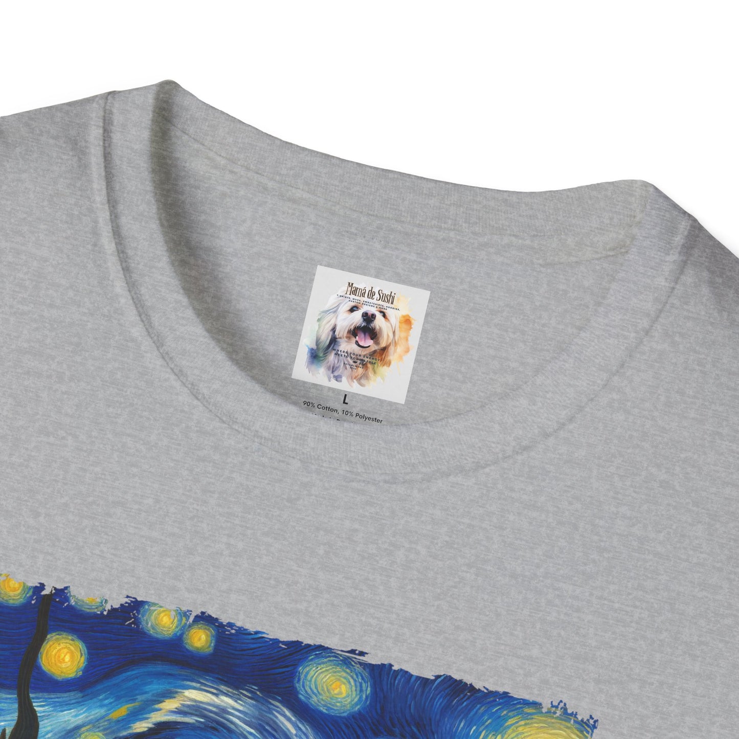The BlackVang Cat - Kitty - MamaDeSushi - Unisex Softstyle T-Shirt