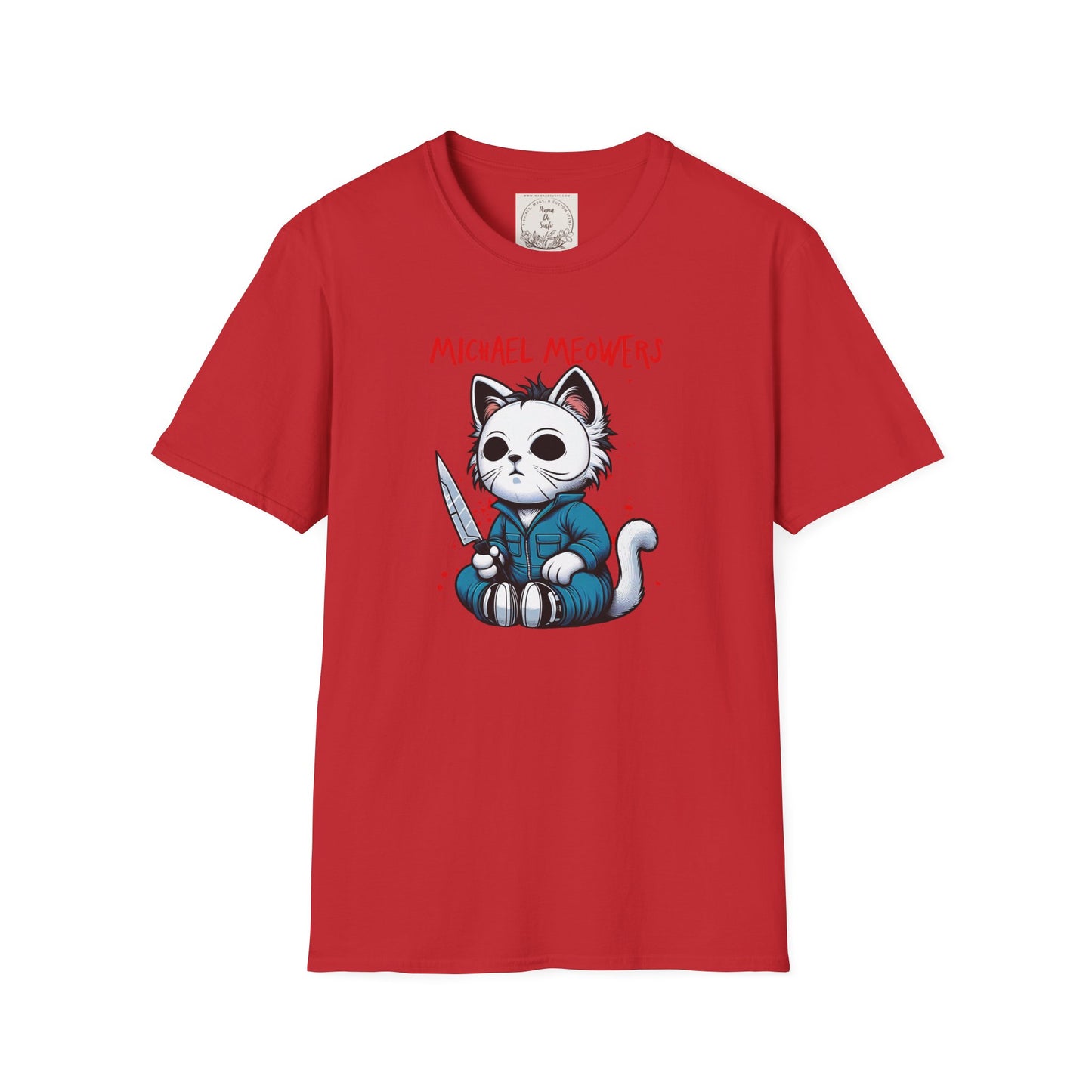 Michael Meowers - Cat - Kitty - MamaDeSushi - Unisex Softstyle T-Shirt