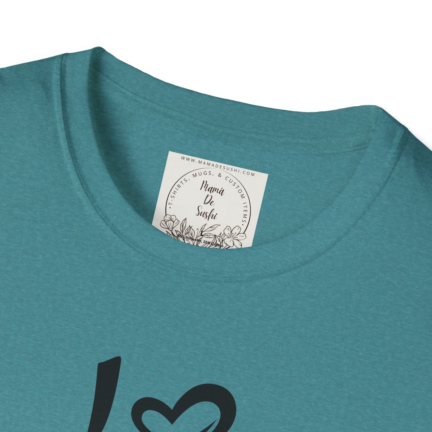 I heart Sushi - MamaDeSushi - Unisex Softstyle T-Shirt
