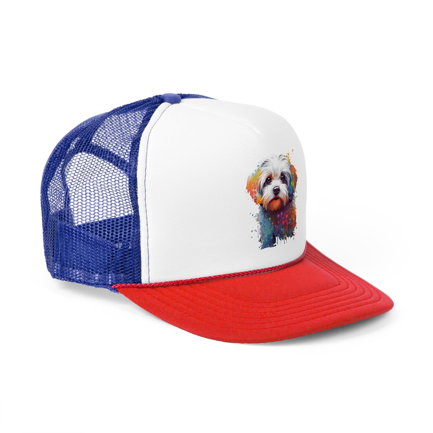 Splish Splash Maltese - MamaDeSushi - Trucker Caps