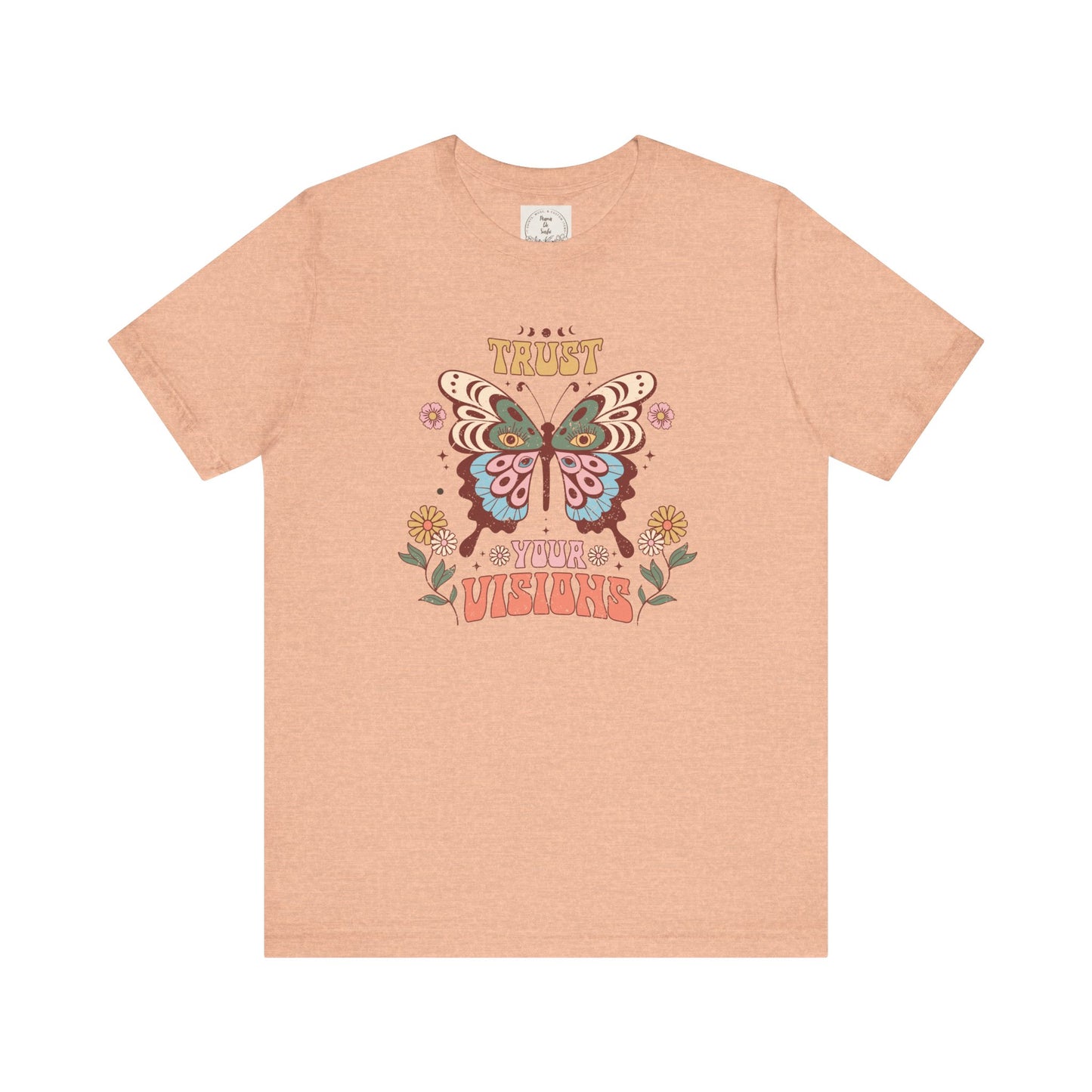 Trust Your Visions - Boho Retro - MamaDeSushi - Unisex Jersey Short Sleeve Tee