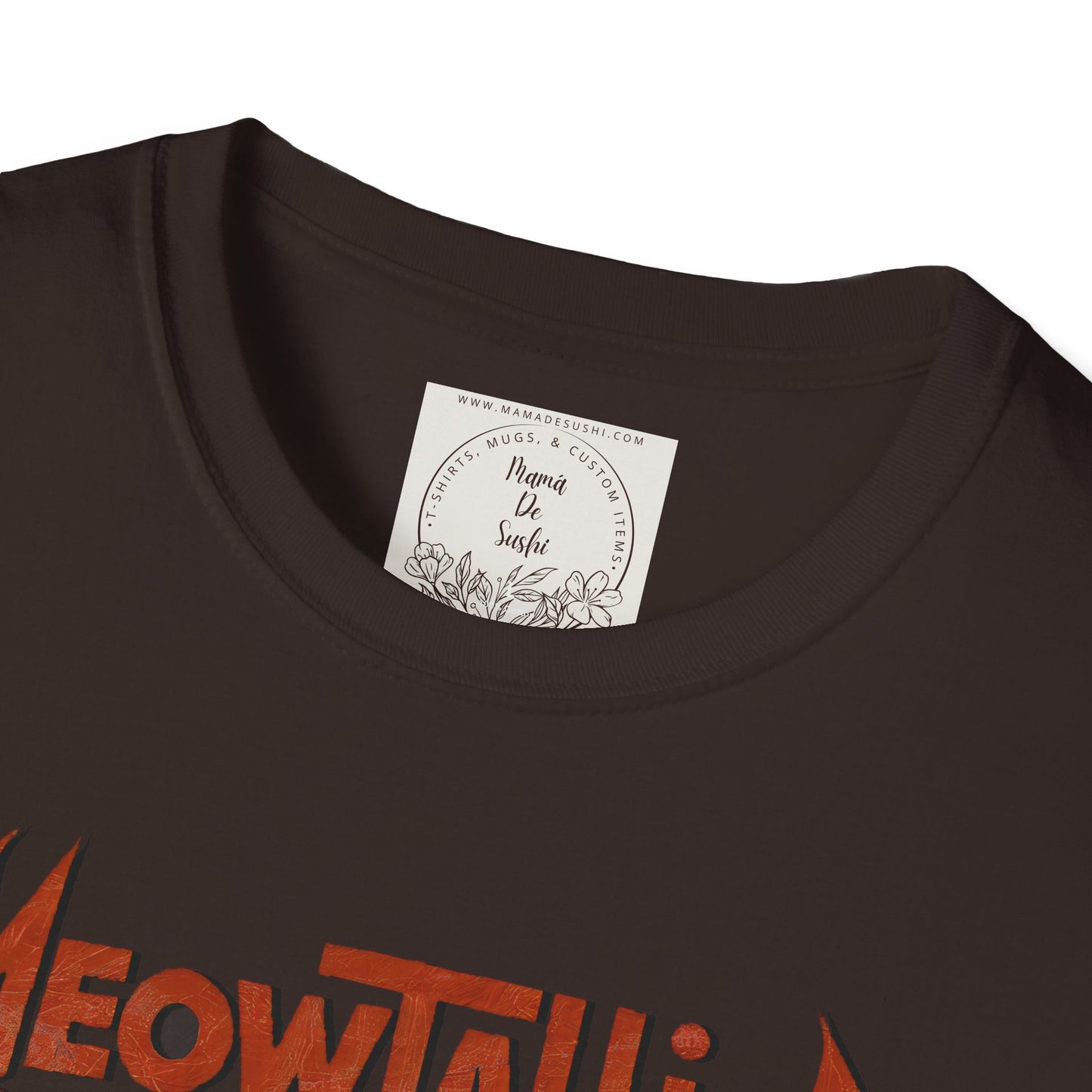 MeowTallicA Cat - Kitty - MamaDeSushi - Unisex Softstyle T-Shirt