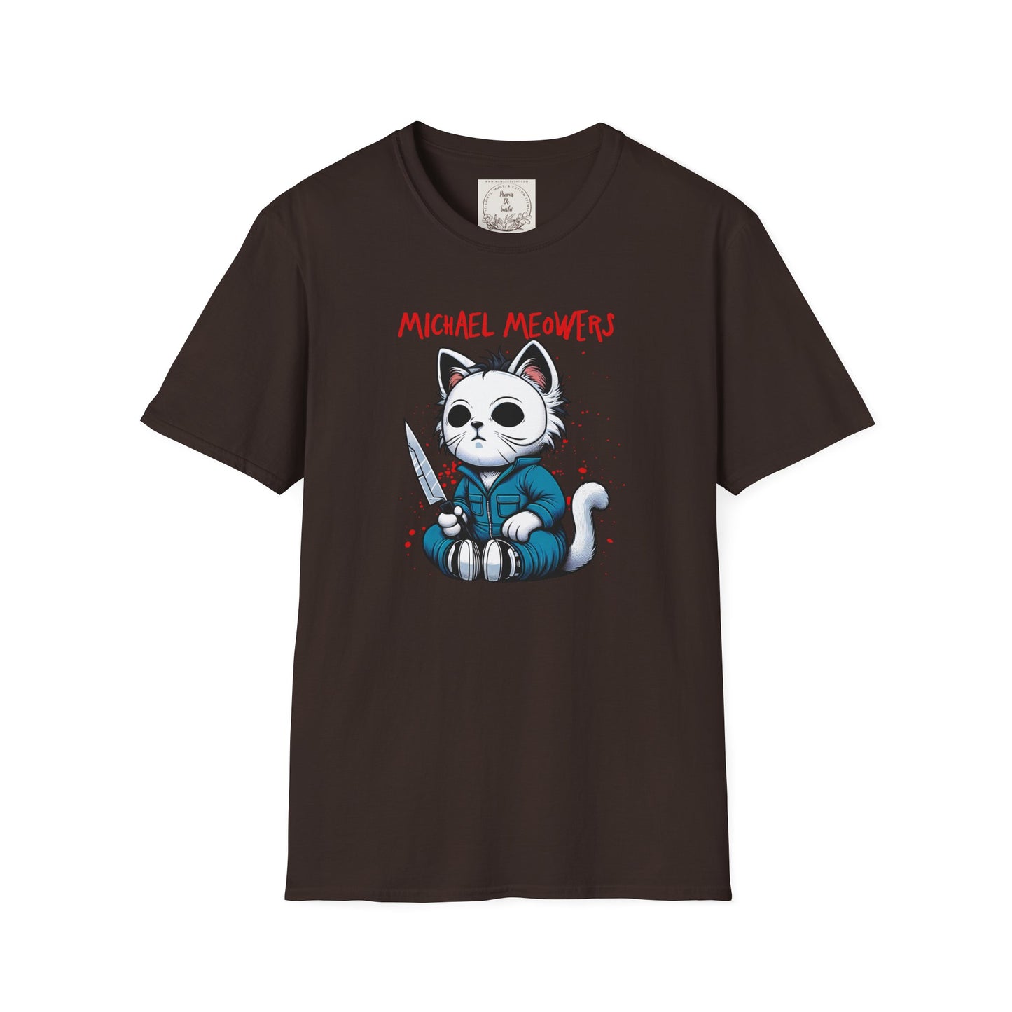 Michael Meowers - Cat - Kitty - MamaDeSushi - Unisex Softstyle T-Shirt