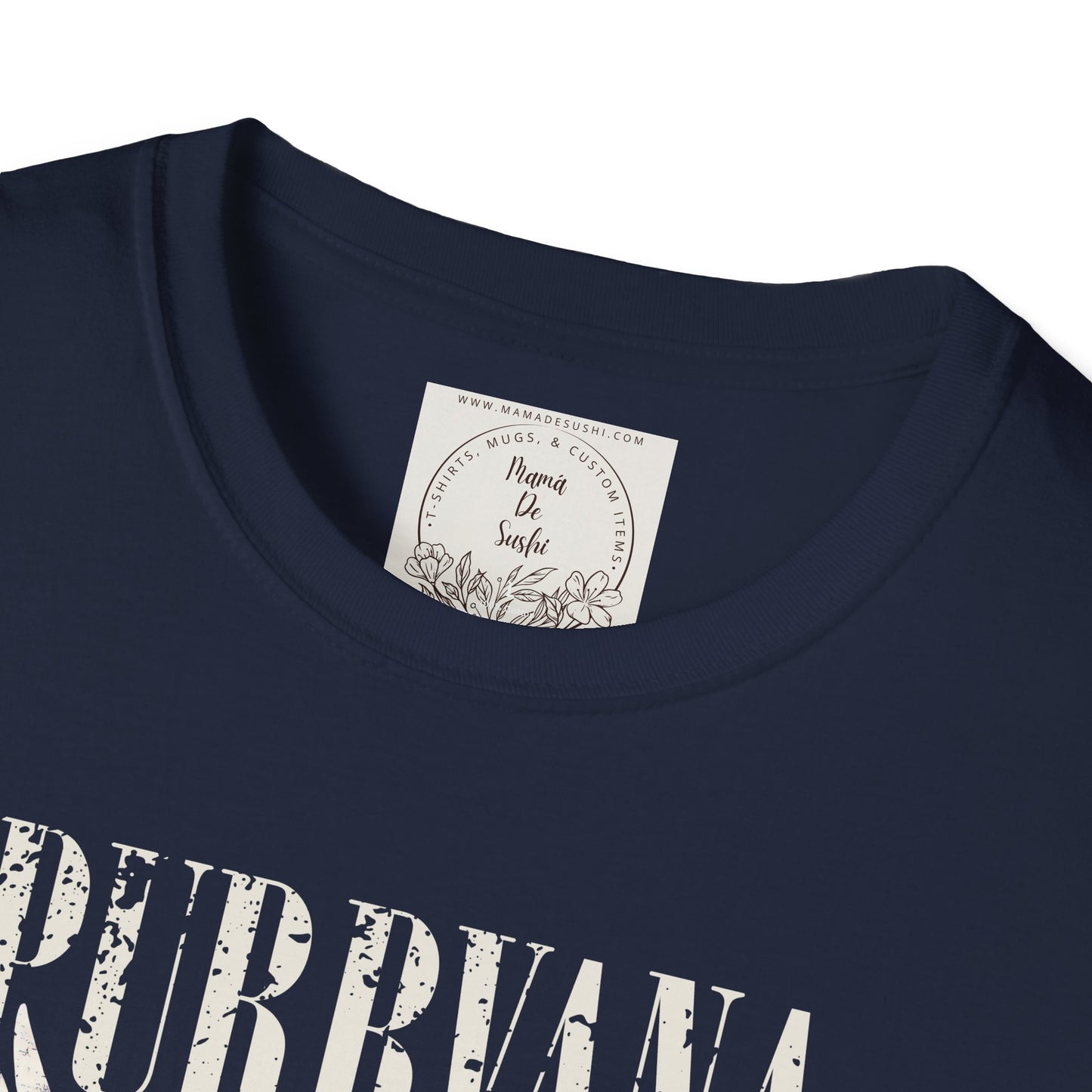 Purrvana - Cat - Kitty - MamaDeSushi - Unisex Softstyle T-Shirt