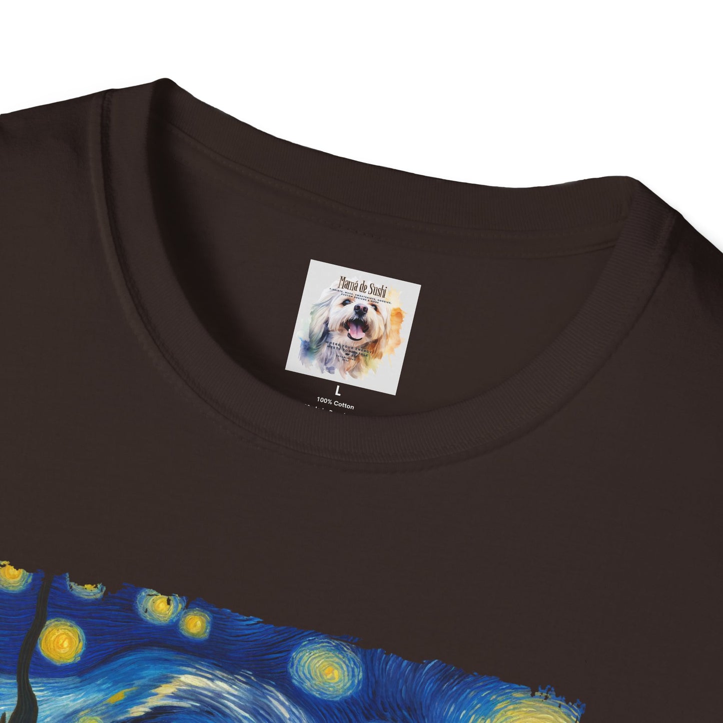 The BlackVang Cat - Kitty - MamaDeSushi - Unisex Softstyle T-Shirt