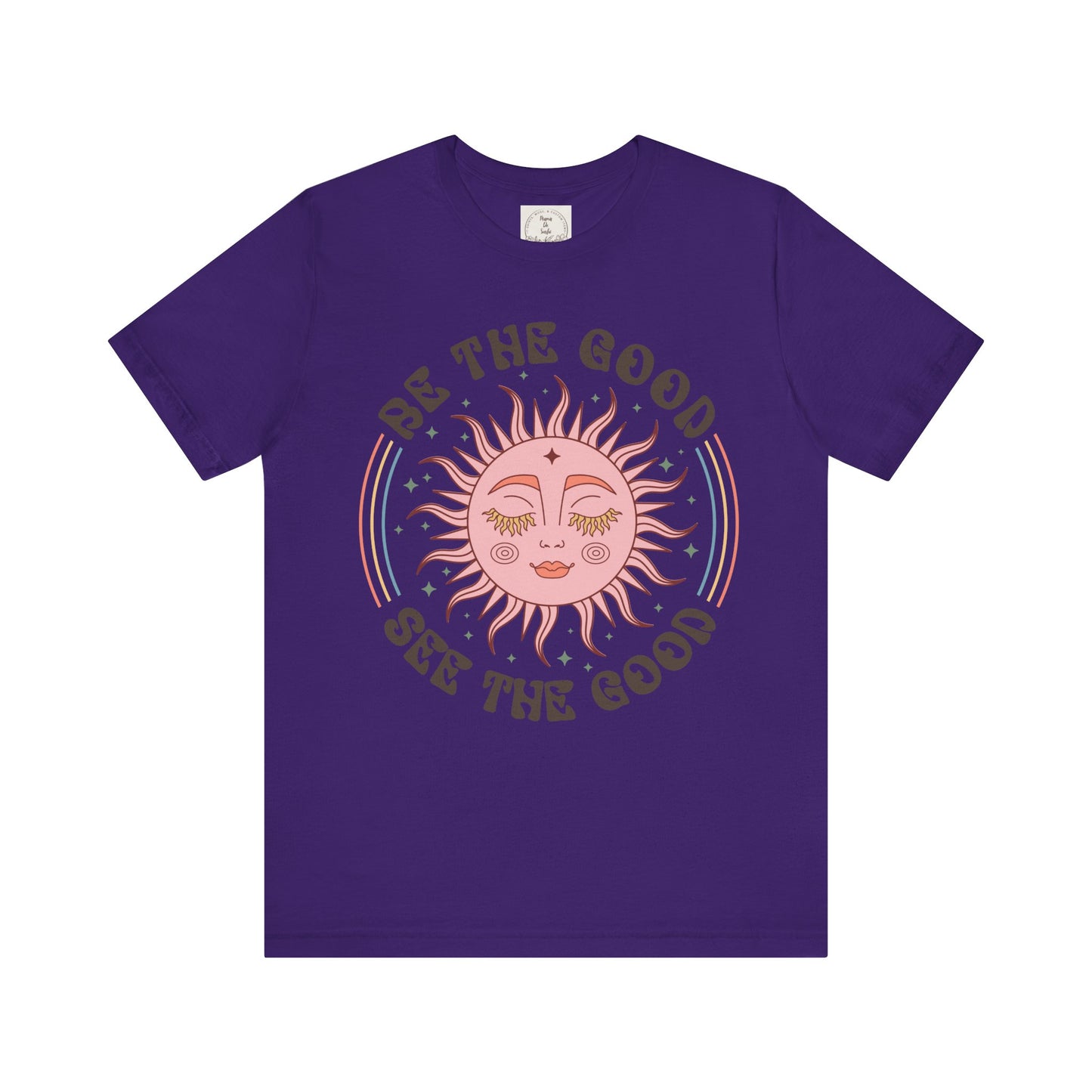 Be the Good See the Good - Boho Retro - MamaDeSushi - Unisex Jersey Short Sleeve Tee