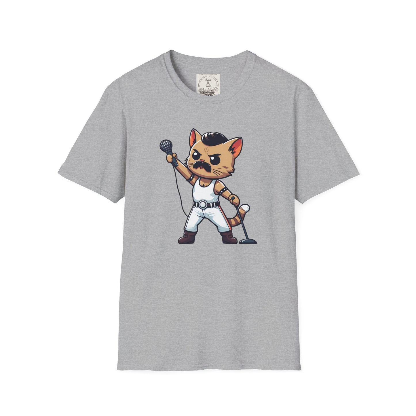 Kitty Mercury - Cat - Kitty - MamaDeSushi - Unisex Softstyle T-Shirt