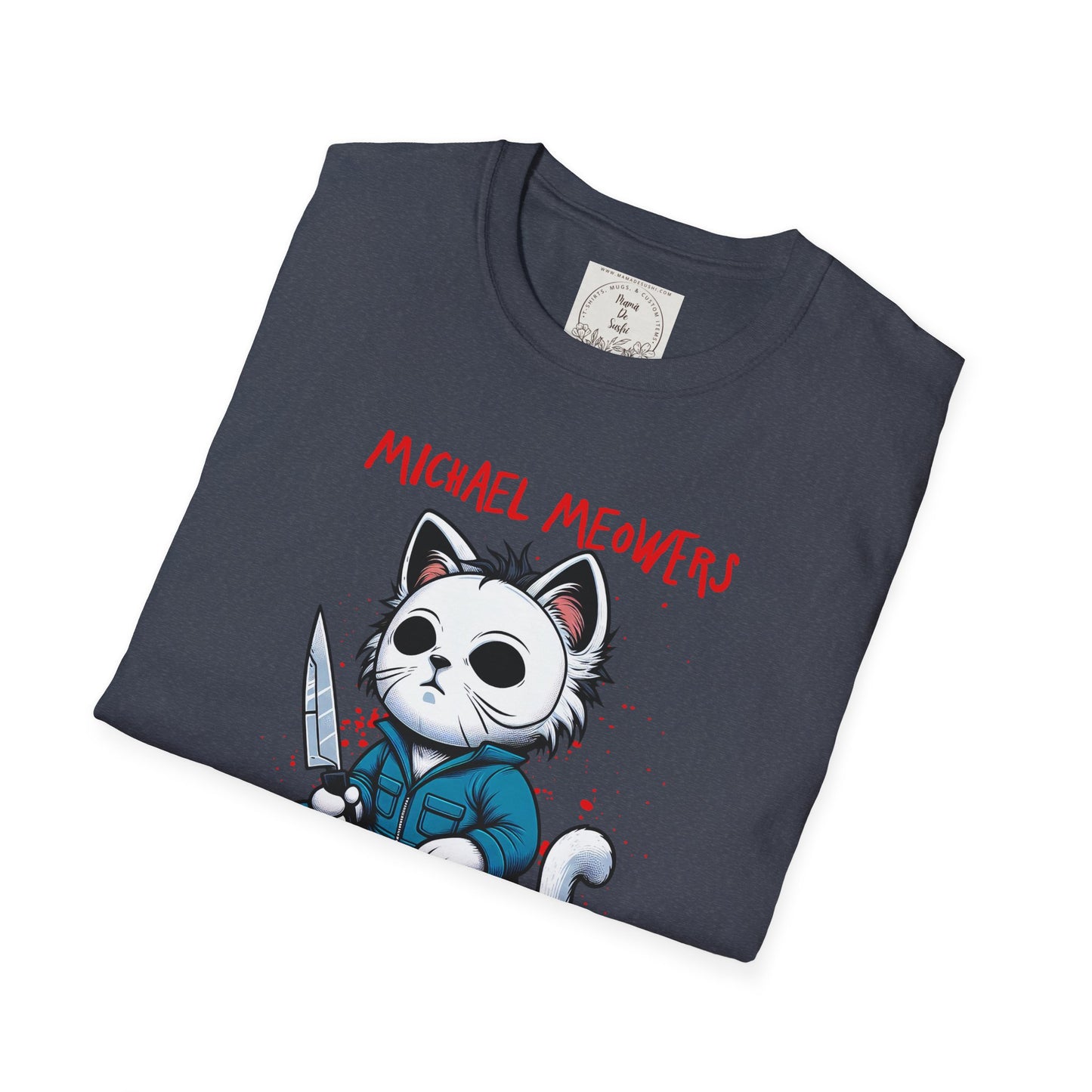 Michael Meowers - Cat - Kitty - MamaDeSushi - Unisex Softstyle T-Shirt