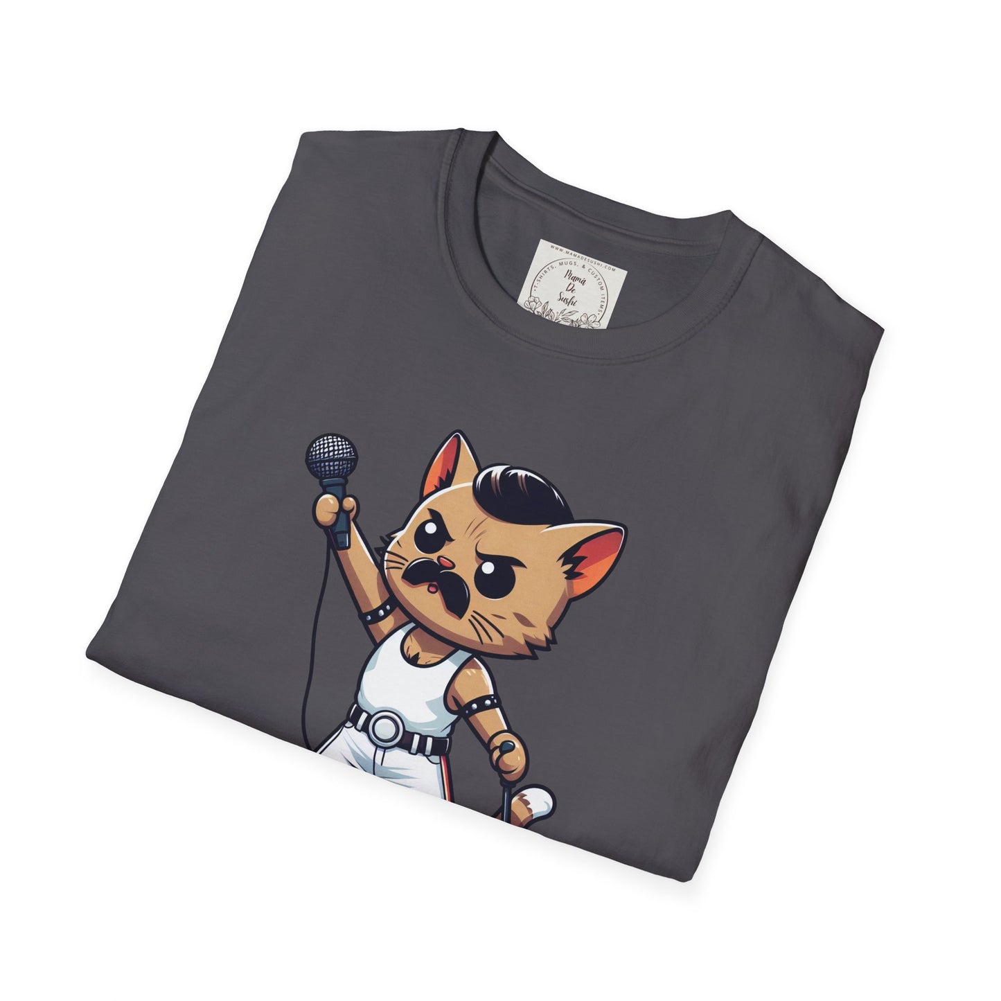 Kitty Mercury - Cat - Kitty - MamaDeSushi - Unisex Softstyle T-Shirt