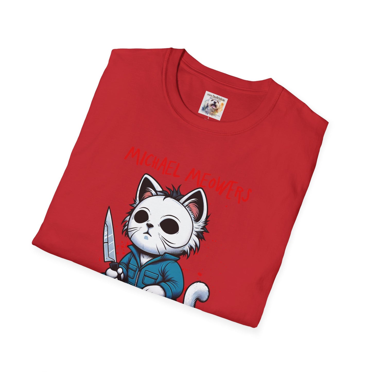 Michael Meowers - Cat - Kitty - MamaDeSushi - Unisex Softstyle T-Shirt