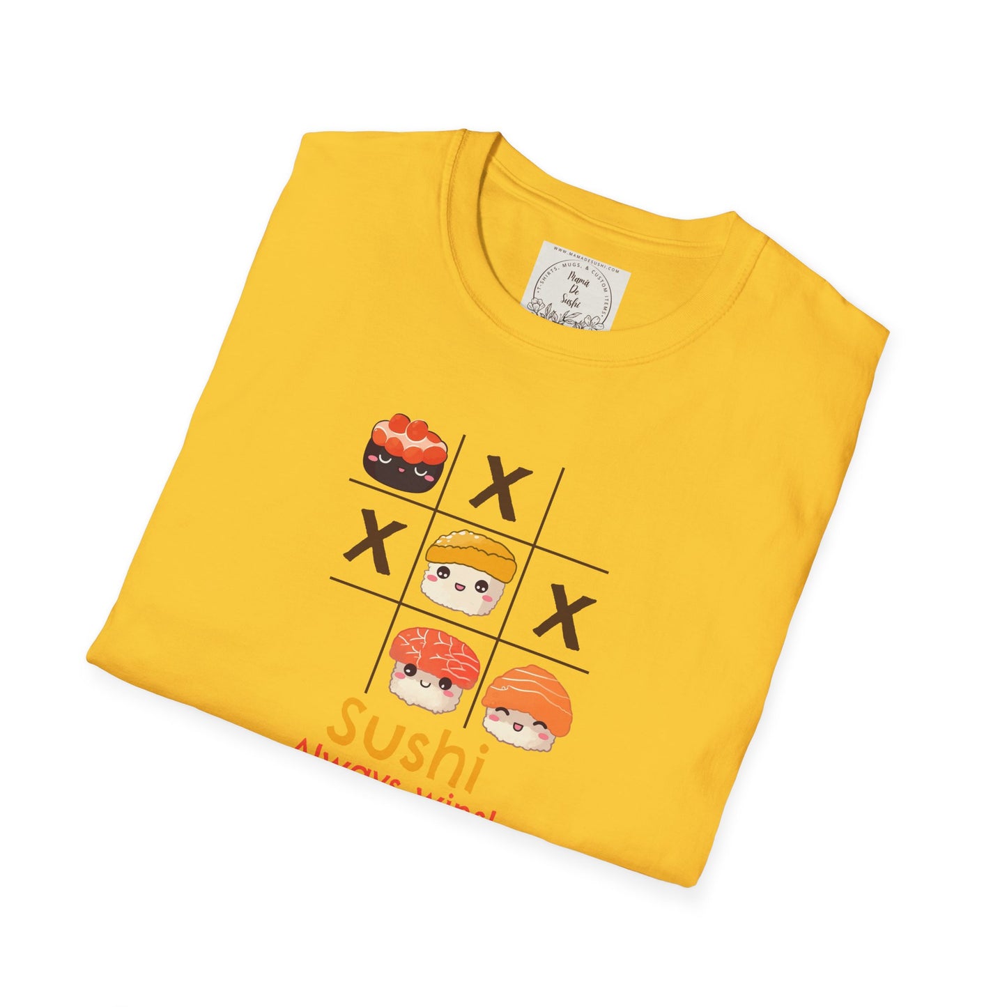 Sushi always wins - Sushi - MamaDeSushi - Unisex Softstyle T-Shirt