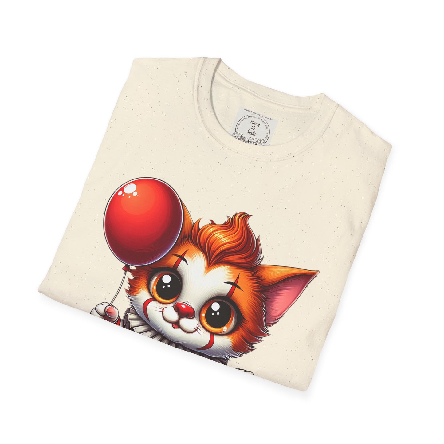 CA-IT Cat - Kitty - MamaDeSushi - Unisex Softstyle T-Shirt