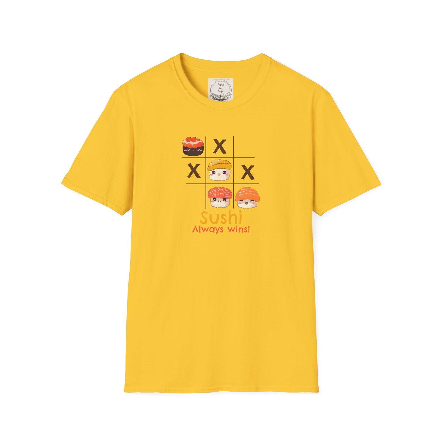 Sushi always wins - Sushi - MamaDeSushi - Unisex Softstyle T-Shirt